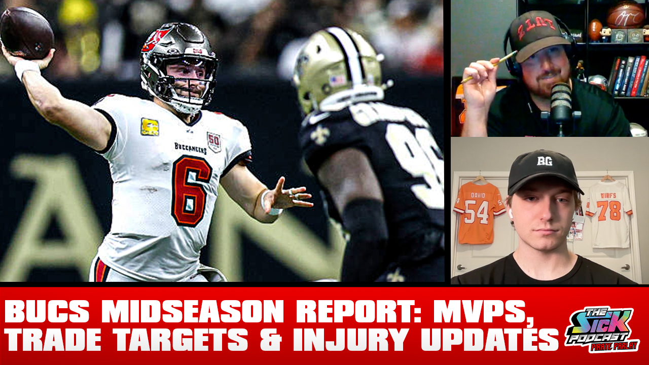 Bucs Talk #110 - Bucs Midseason Report: MVPs, Trade Targets & Injury Updates