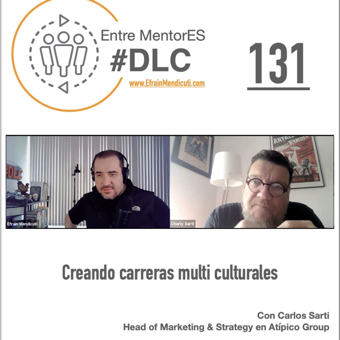 DLC 131 Carlos Sarti episode artwork