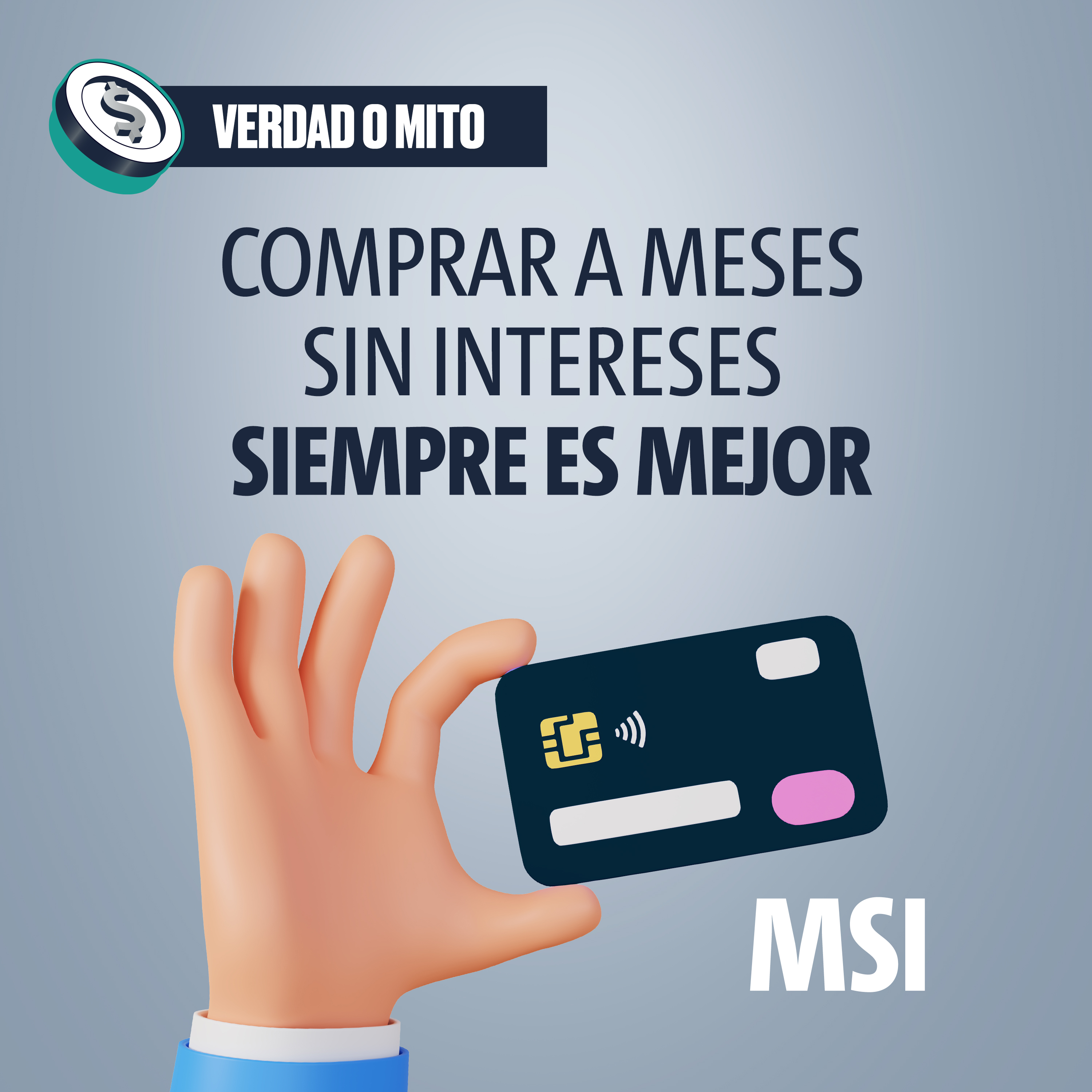 VERDAD O MITO: Comprar a meses sin intereses siempre es mejor