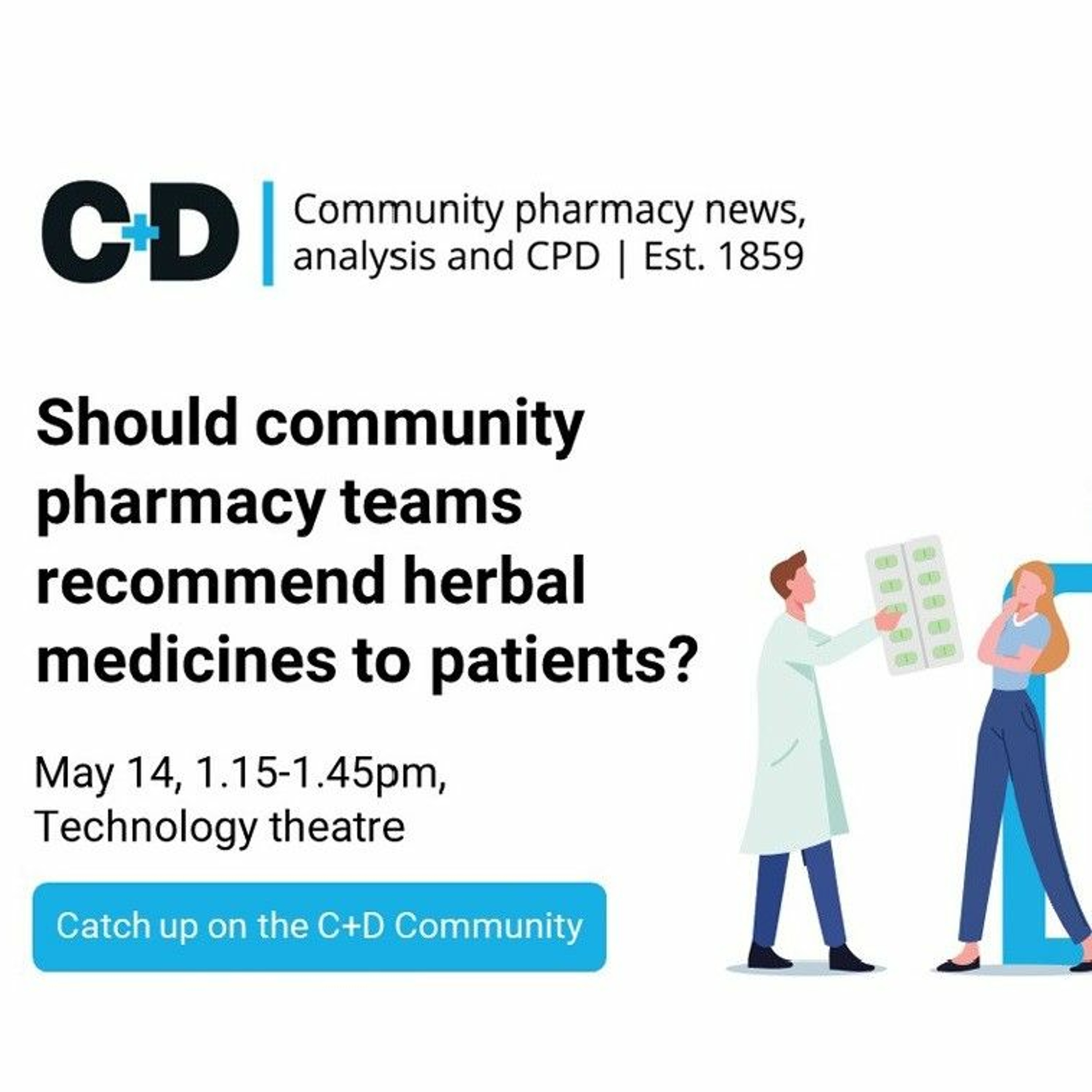 C+D Big Debate Live - herbal medicines episode artwork