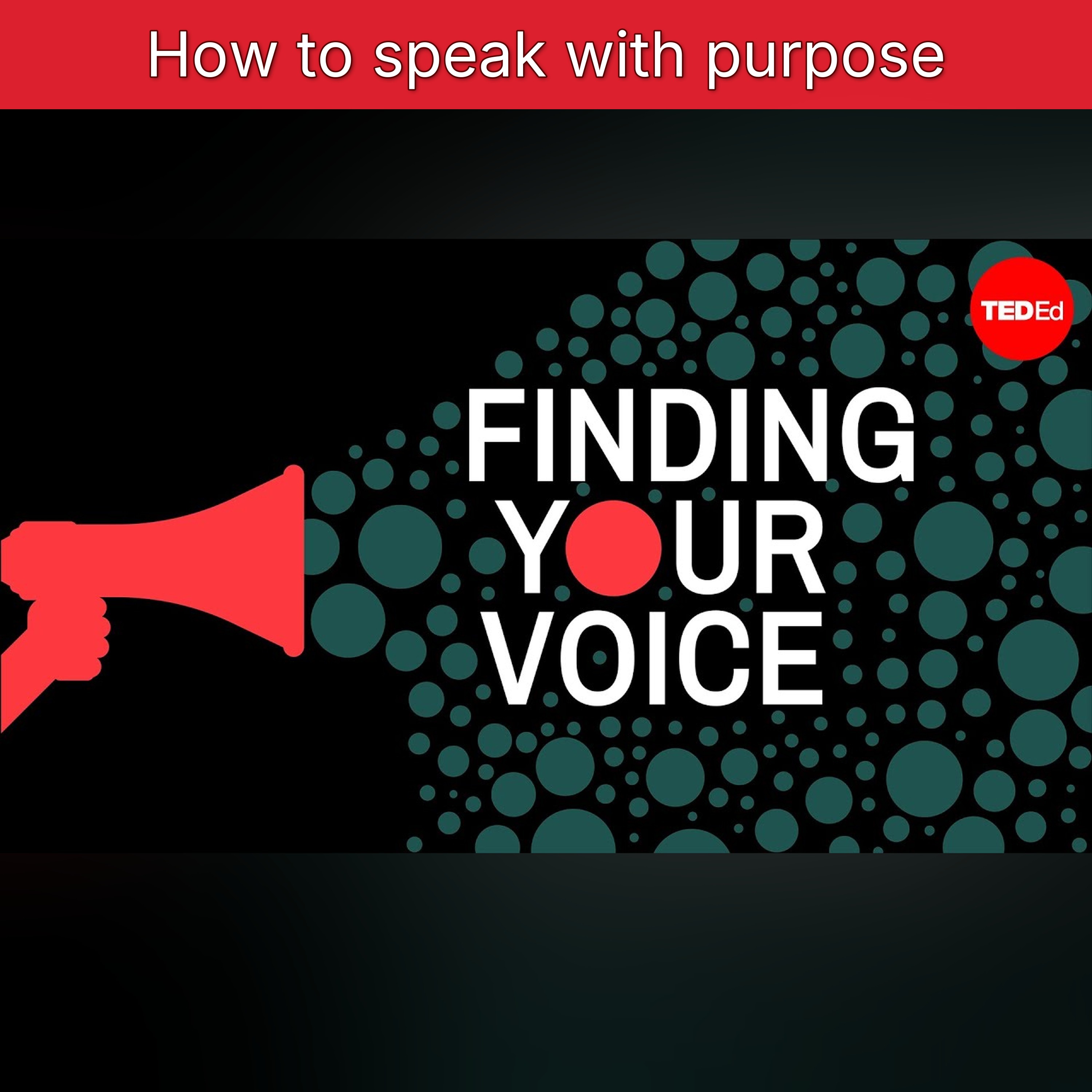 How to speak with purpose episode artwork