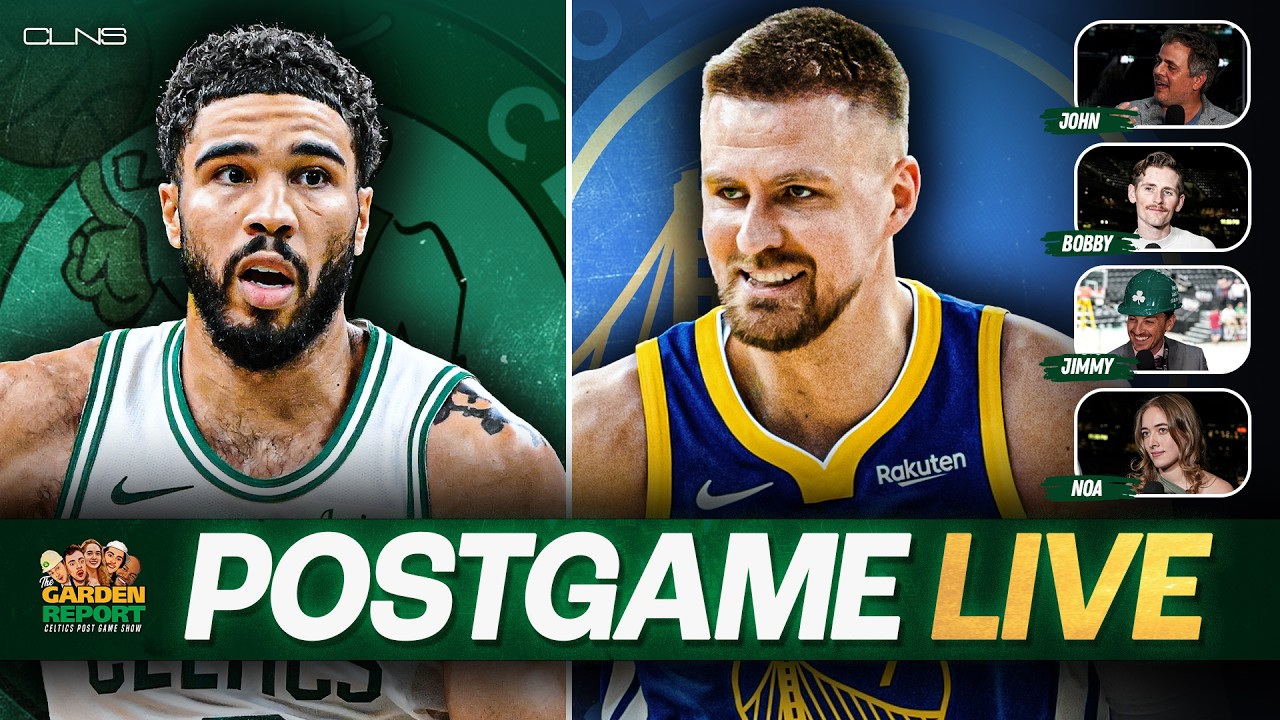 Celtics Cruise in Porzingis' Return | Celtics vs Warriors Postgame Show