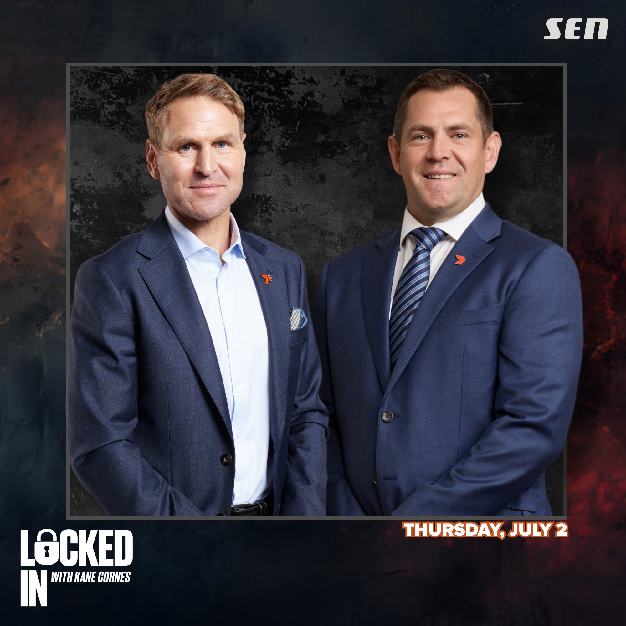 Locked In with Kane Cornes and Luke Hodge - Thursday Full Show (02.07.26)