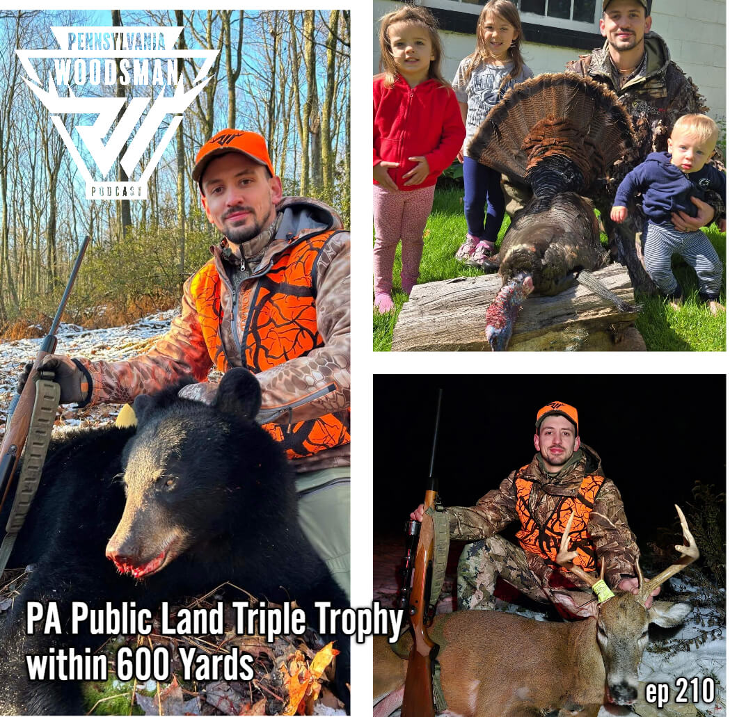 Pennsylvania Woodsman - PA Public Land Triple Trophy within 600 Yards
