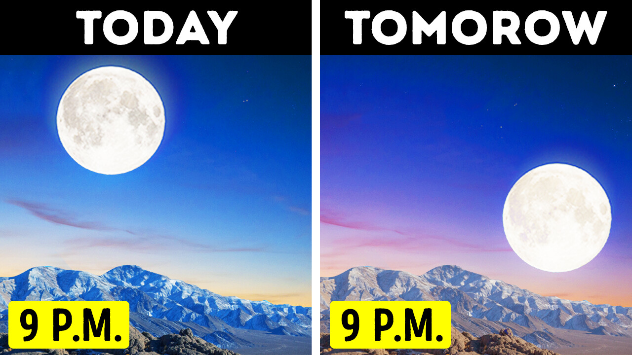 Moon Is Moving Every Night And 10 New Space Facts