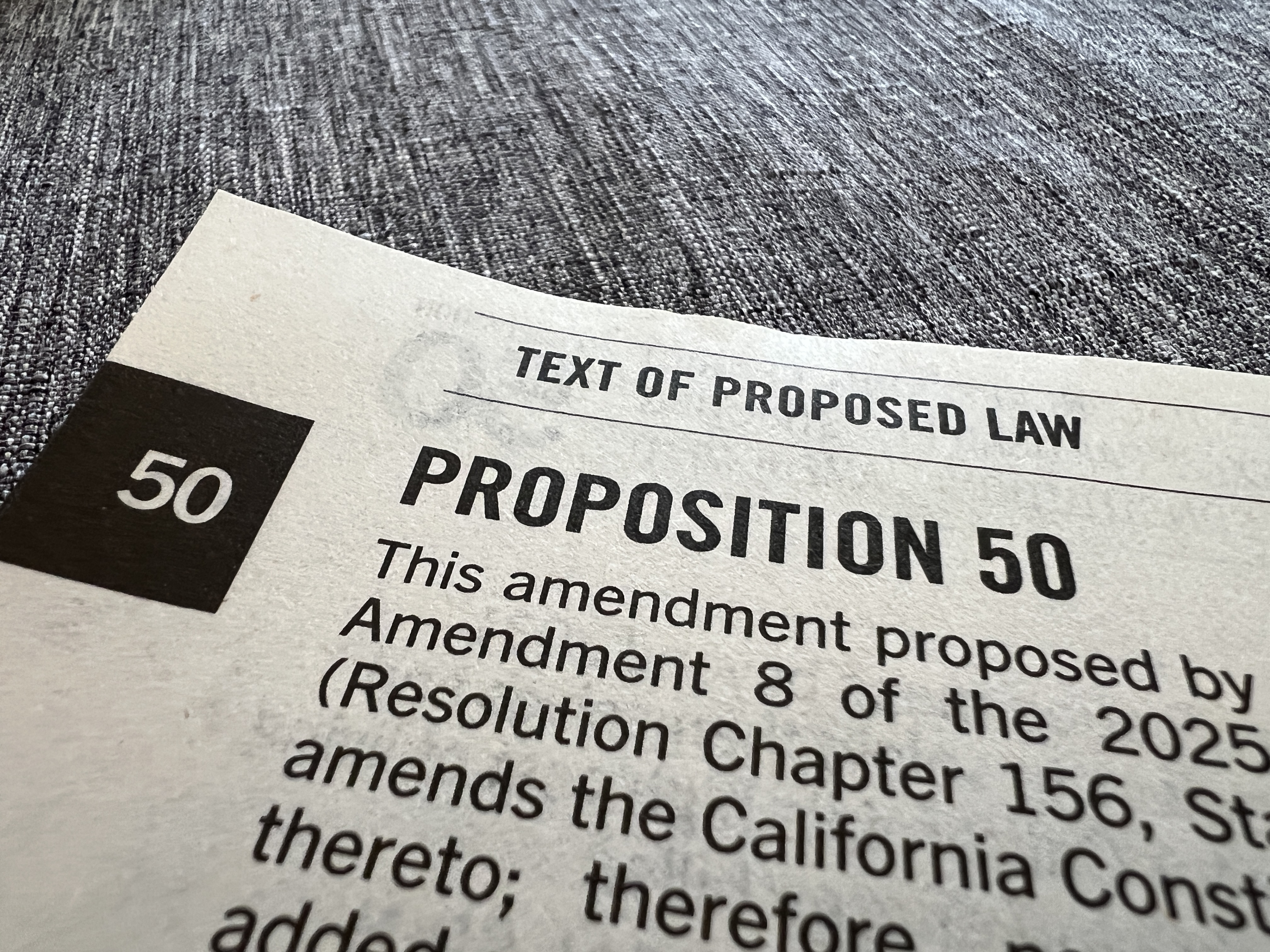 The Megadonor Opposing Proposition 50 Explains His Position