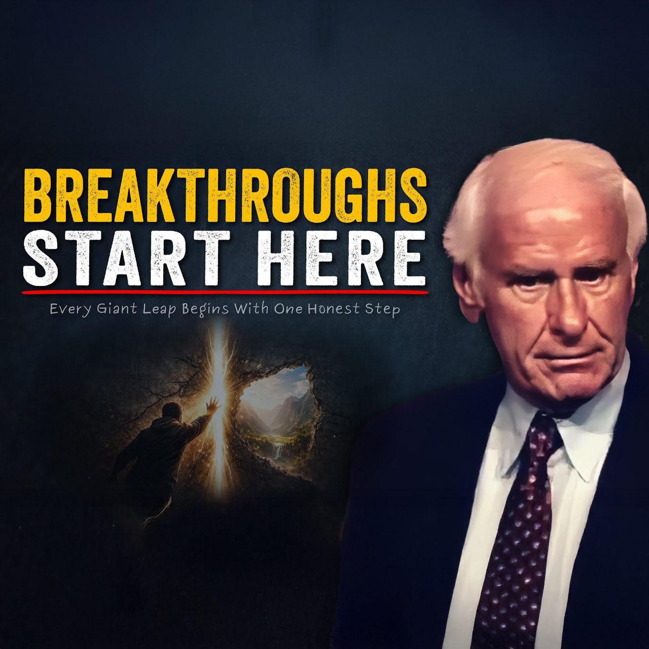 The Strategy Behind Every Breakthrough | Jim Rohn Motivation