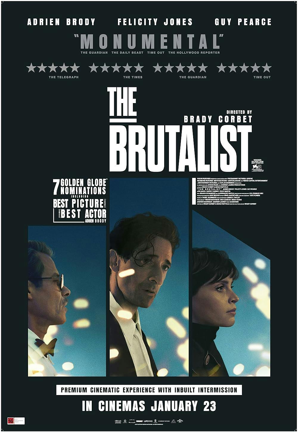 The Brutalist (6.8/10) The Brutalist (6.8/10)