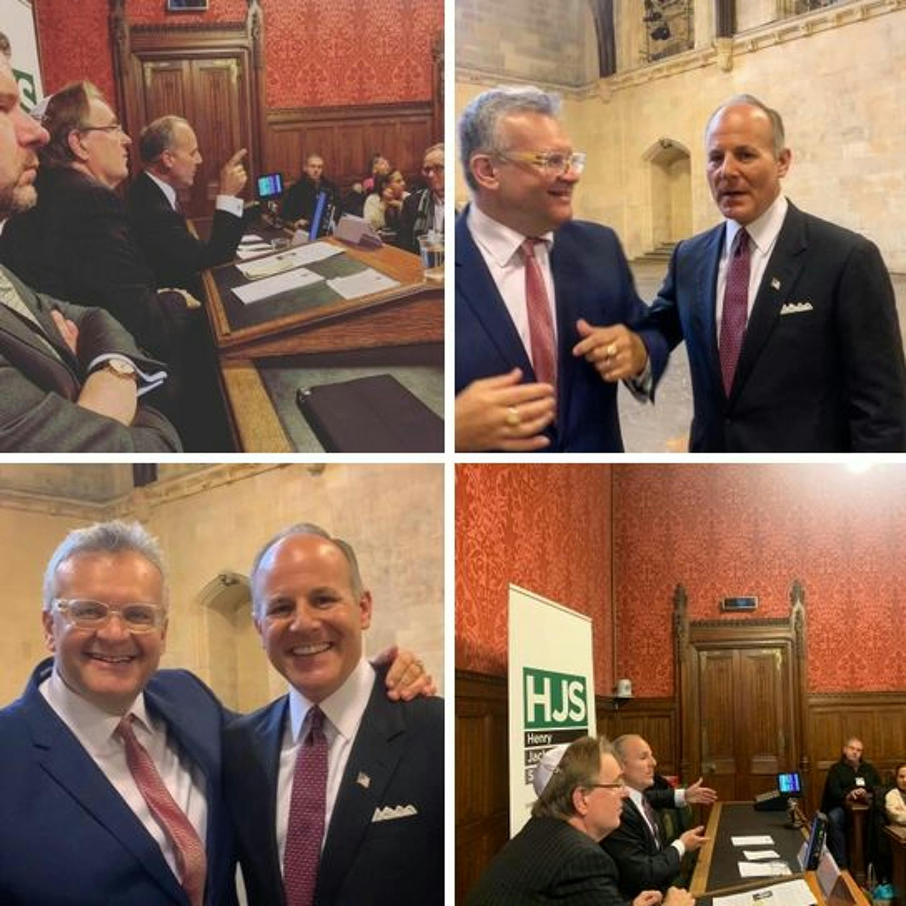 23: US Special Envoy Elan Carr LIVE from Westminster addressing Parliament on antisemitism