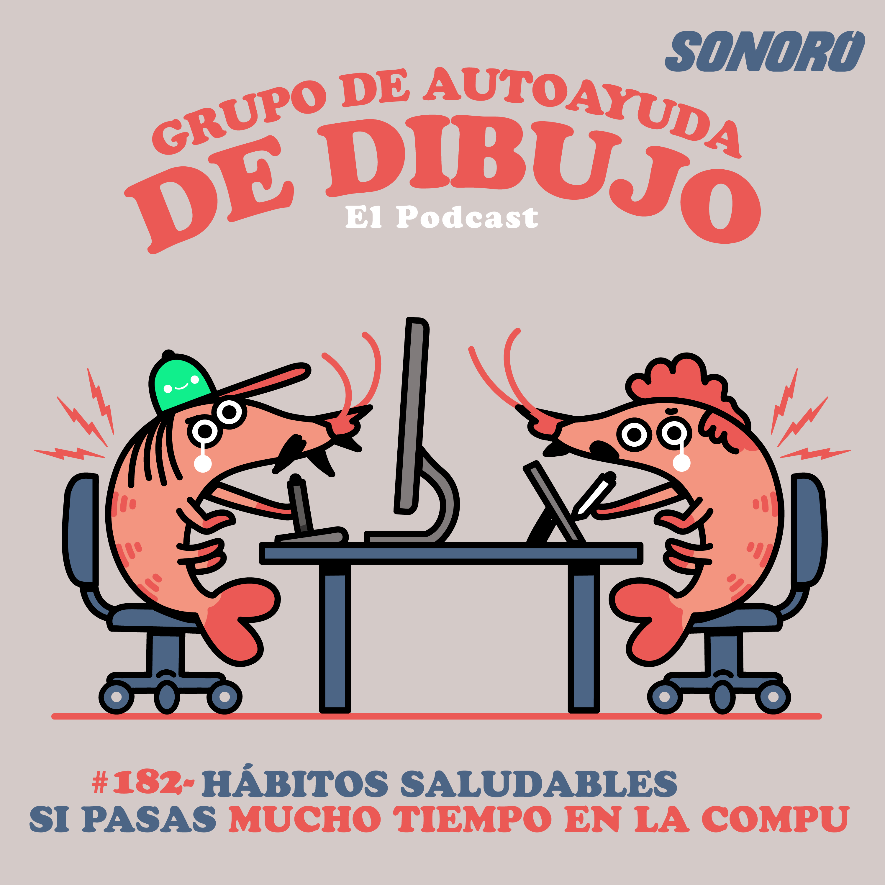 Ep. 182 - Hábitos saludables si pasas mucho tiempo trabajando en la compu