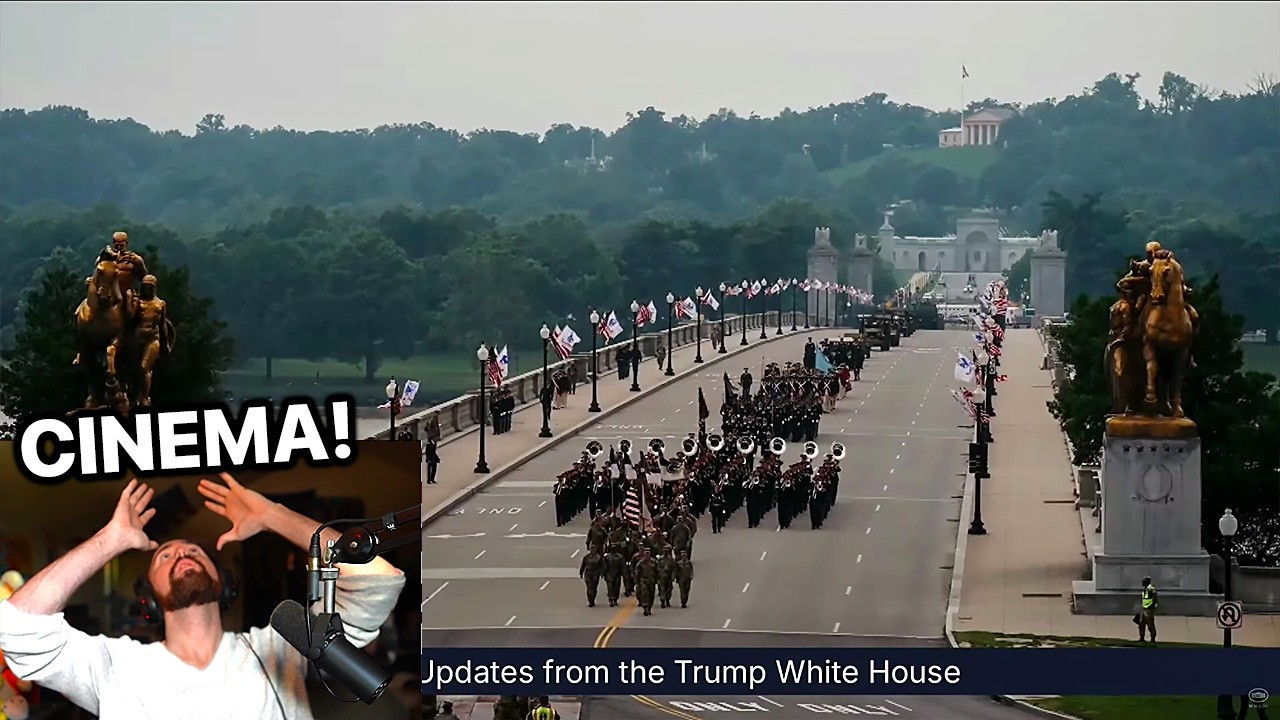 U.S. Army's 250th Anniversary Parade | Asmongold TV