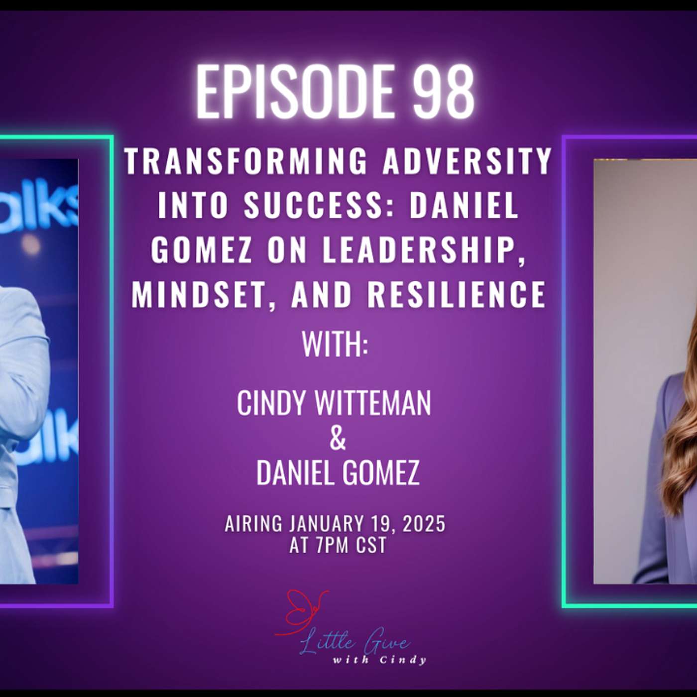 “Little Give” - Positive, Kindness, Giving, Nonprofit, Mindset, Positivity, Empowerment