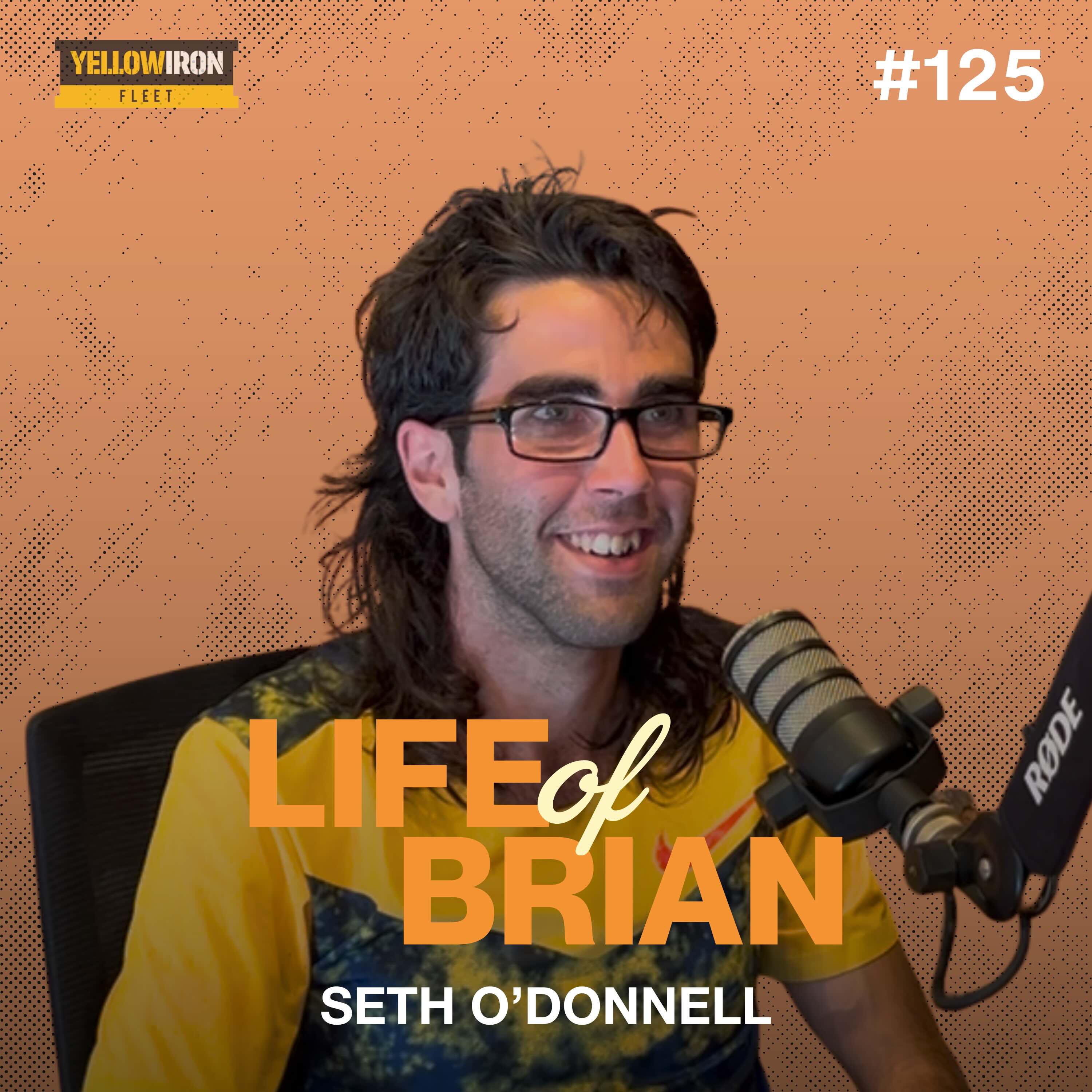 #125 Seth O'Donnell - Elite Australian middle-distance runner episode artwork