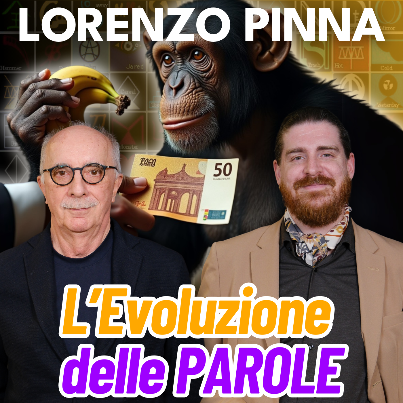 Dove Nasce il Linguaggio: dal Babbuino al Lonfo, l'evoluzione delle parole - con Lorenzo Pinna