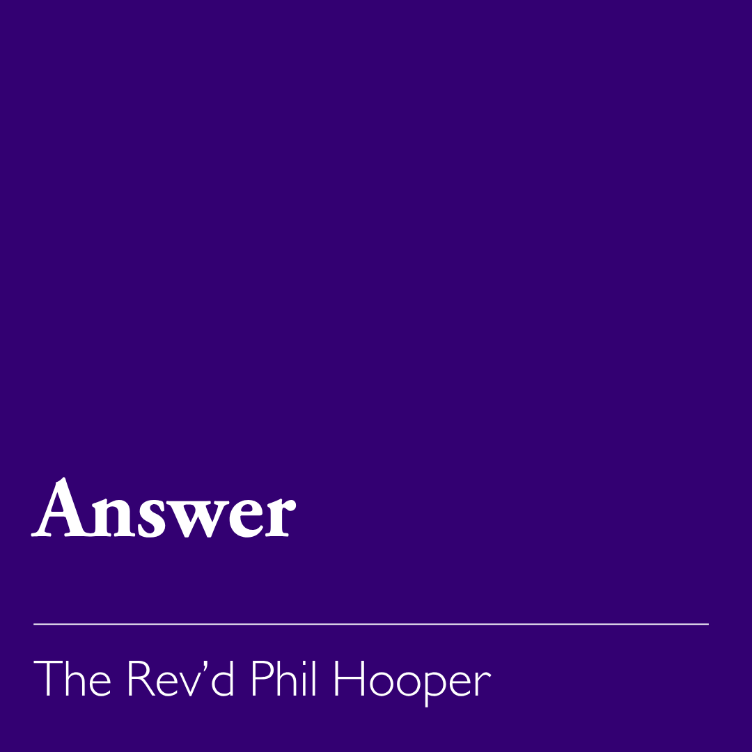 Advent 3 (A): Answer – Dec. 14, 2025