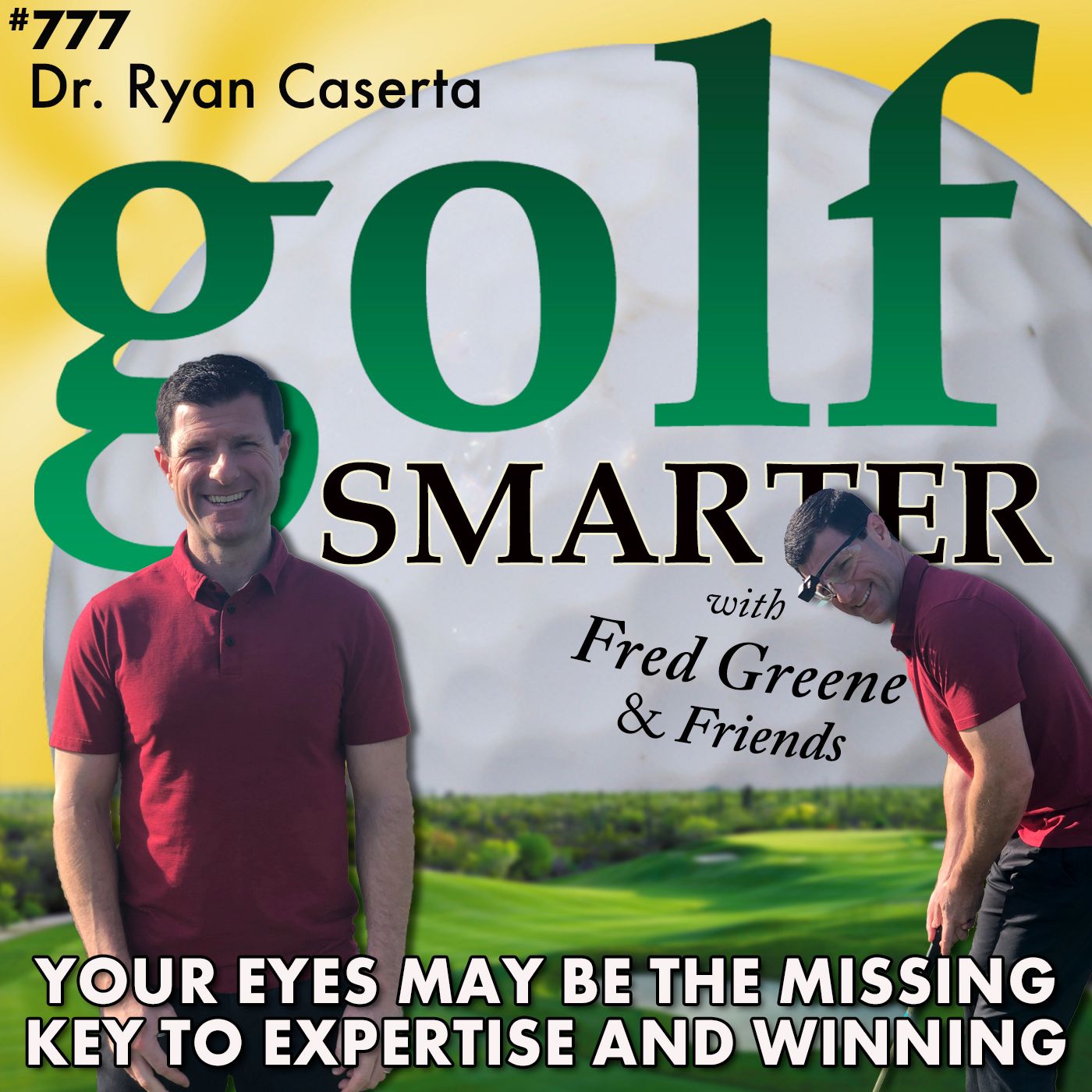 Your Eyes May be the Secret Weapon That Puts You in the Winner's Circle featuring Dr. Ryan Caserta episode artwork