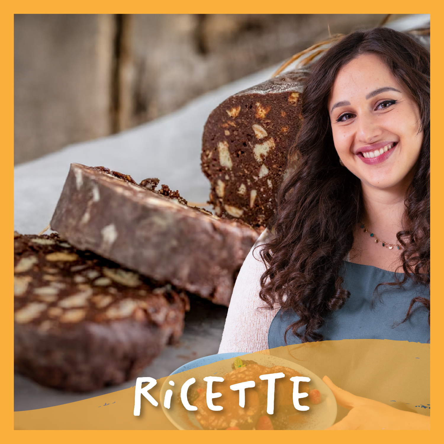 Salame al cioccolato: 100% vegetale al caffè e nocciole | PianetaB12 in cucina