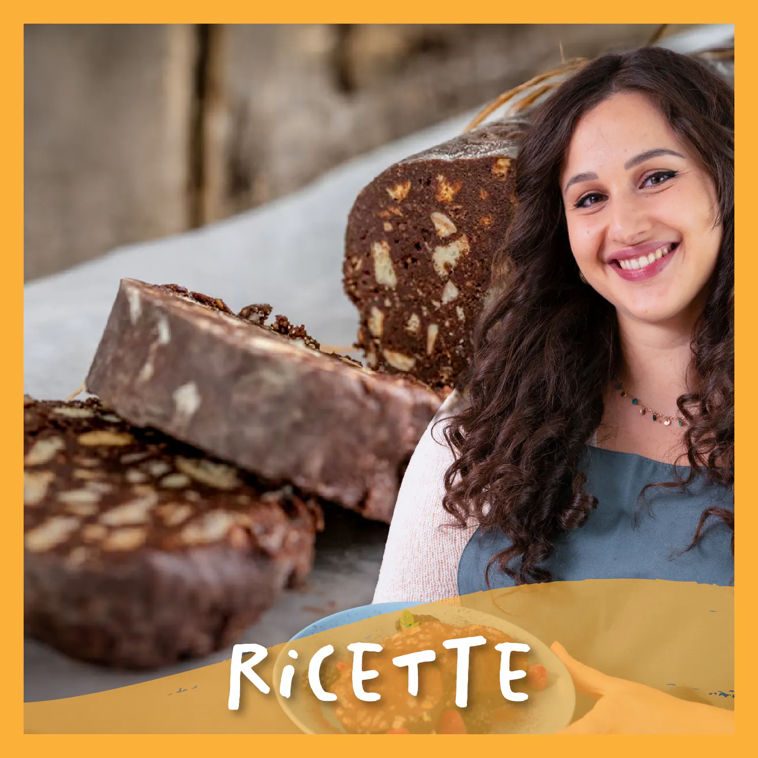 Salame al cioccolato: 100% vegetale al caffè e nocciole | PianetaB12 in cucina