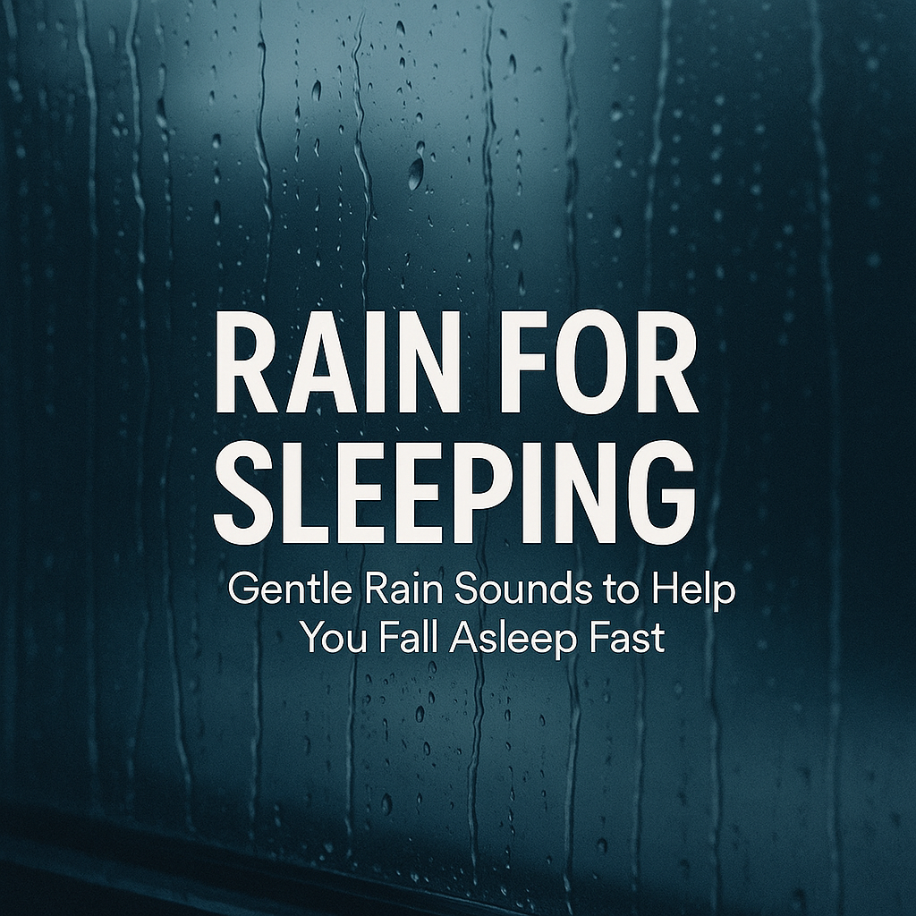 Rain for Sleeping – Gentle Rain Sounds to Help You Fall Asleep Fast