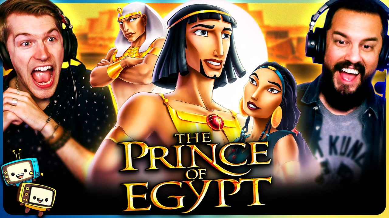 THE PRINCE OF EGYPT (1998) Movie Reaction! | First Time Watch! | Val Kilmer | Ralph Fiennes episode artwork