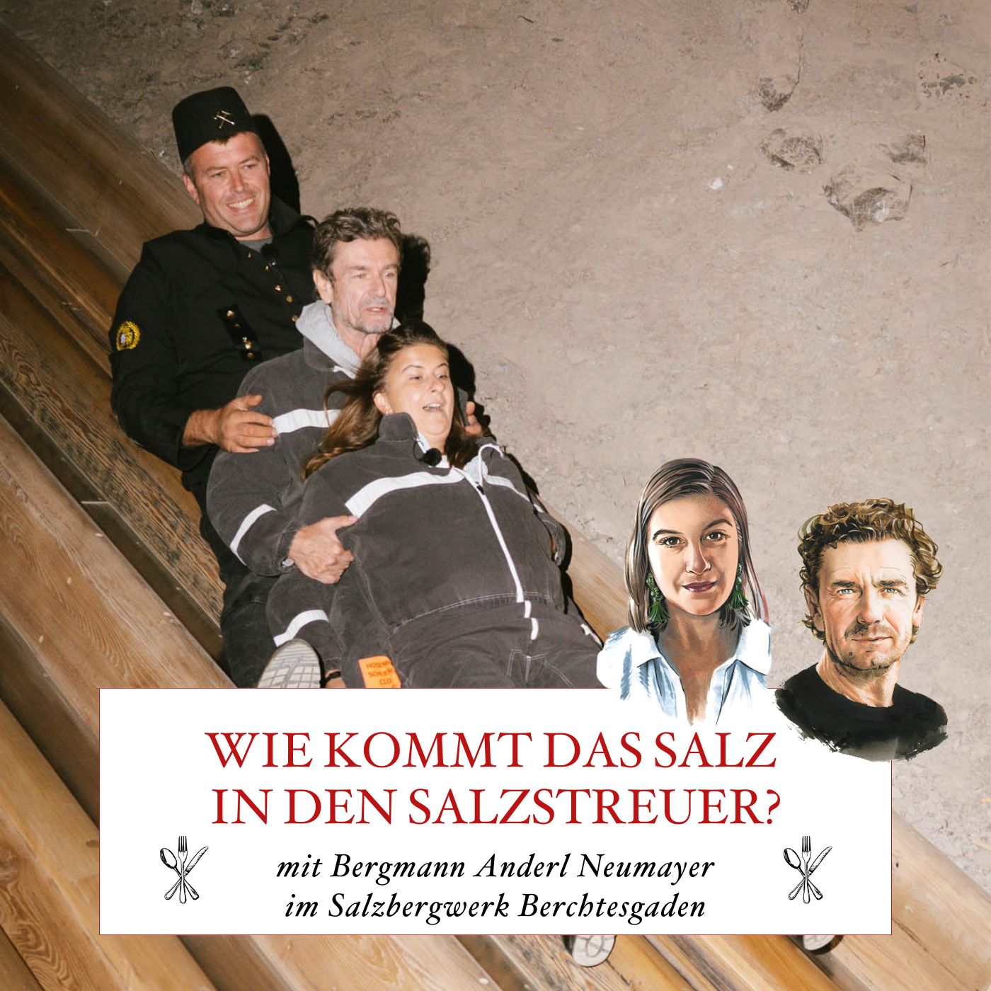 So kommt das Salz in den Salzstreuer – mit Bergmann Anderl Neumayer im Salzbergwerk Berchtesgaden- #77