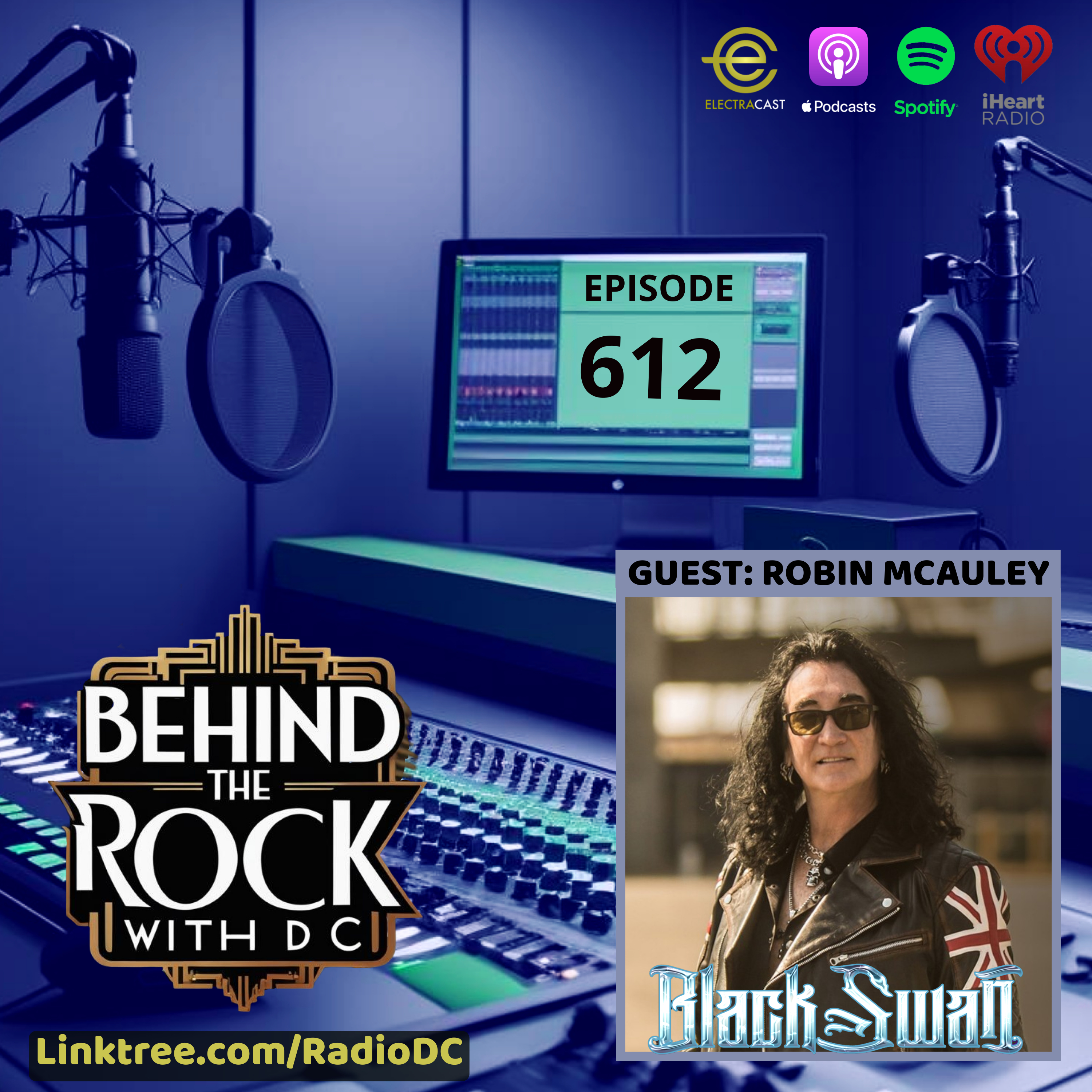 612: Robin McAuley of Black Swan episode artwork