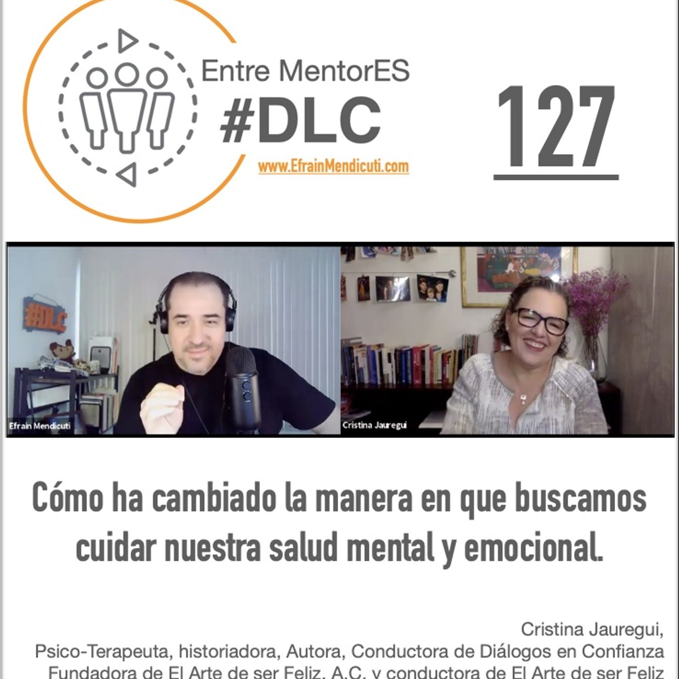 #DLC 127 con Cristina Jauregui episode artwork