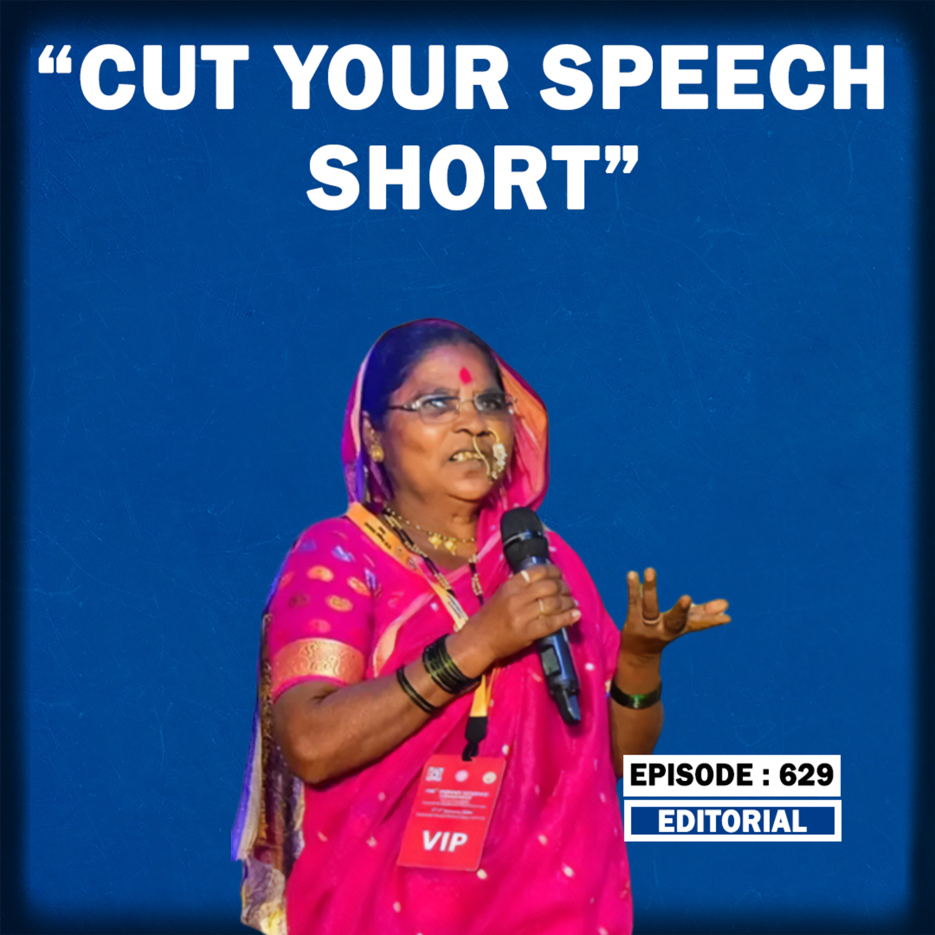 Editorial with Sujit Nair: "Cut Your Speech Short" For Being Critical of PM Modi episode artwork