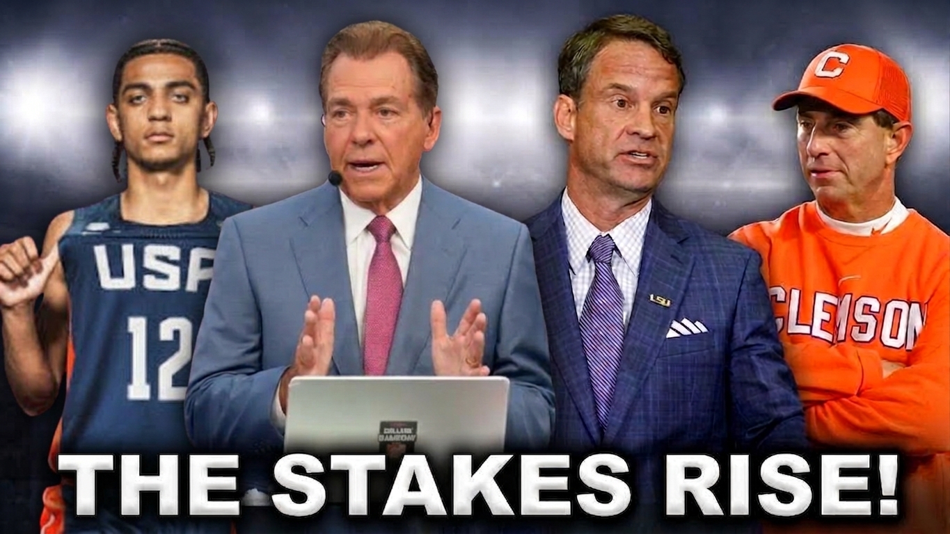 Reaction to WILD Nick Saban/Lane Kiffin story | Dabo calls out LSU | Beckham Black recruiting latest episode artwork