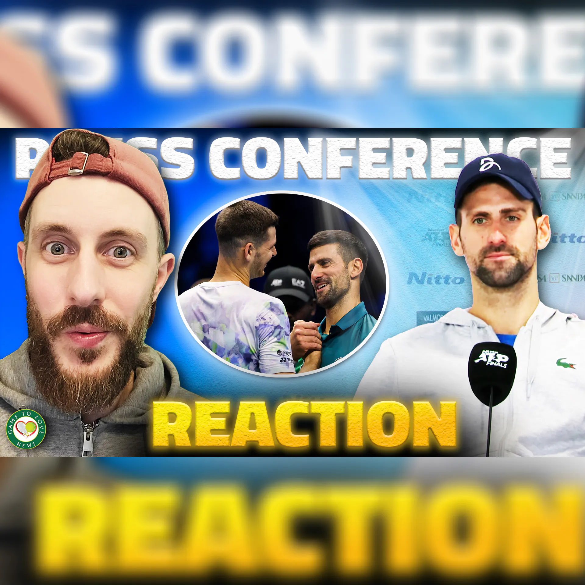 Djokovic "Amazing news that Nadal will be back" | ATP Finals 2023 | Press Conference Reaction