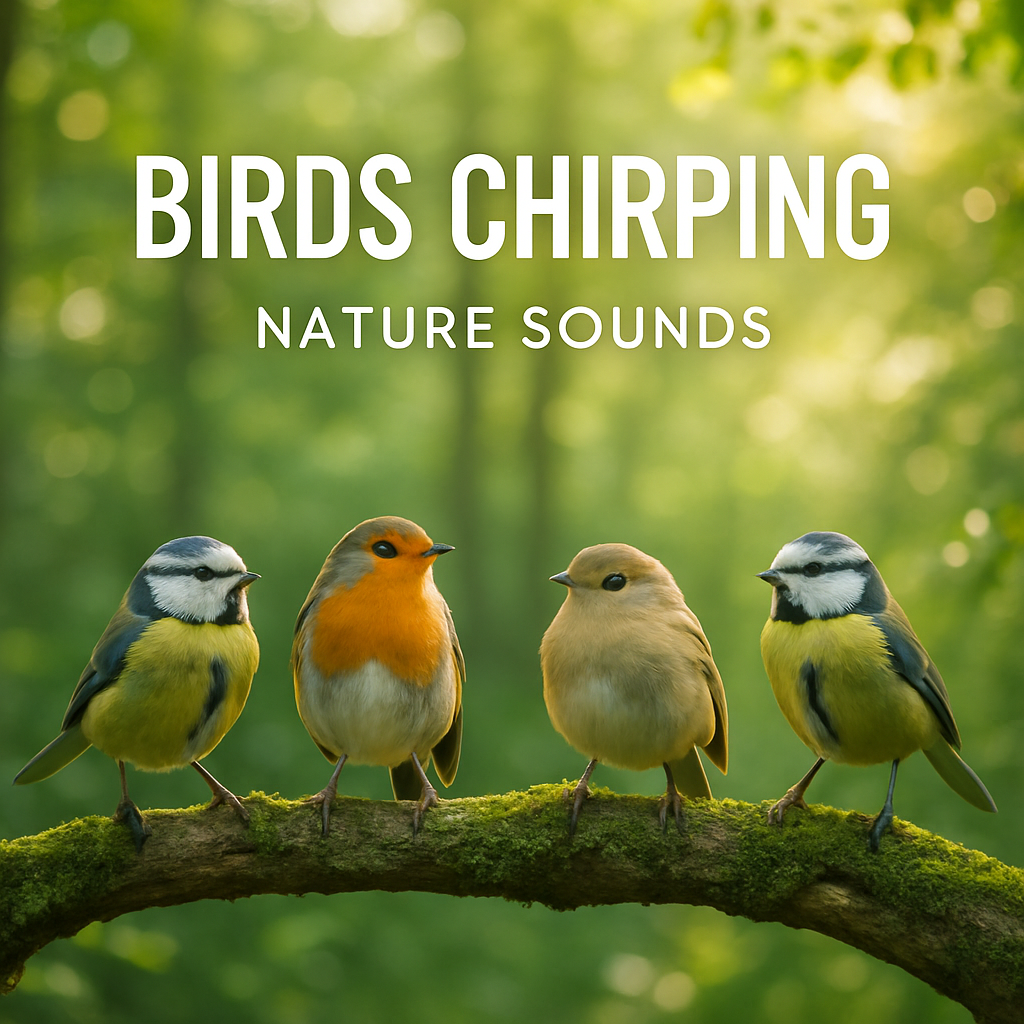 Birds Chirping Nature Sounds | Soothing Bird Sounds for Relaxation & Babies