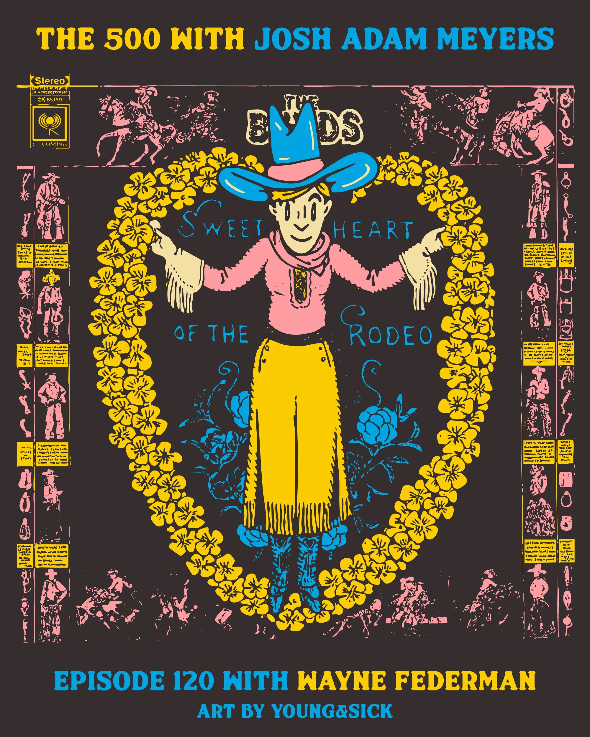 120 - The Byrds - Sweetheart of the Rodeo - Wayne Federman episode artwork