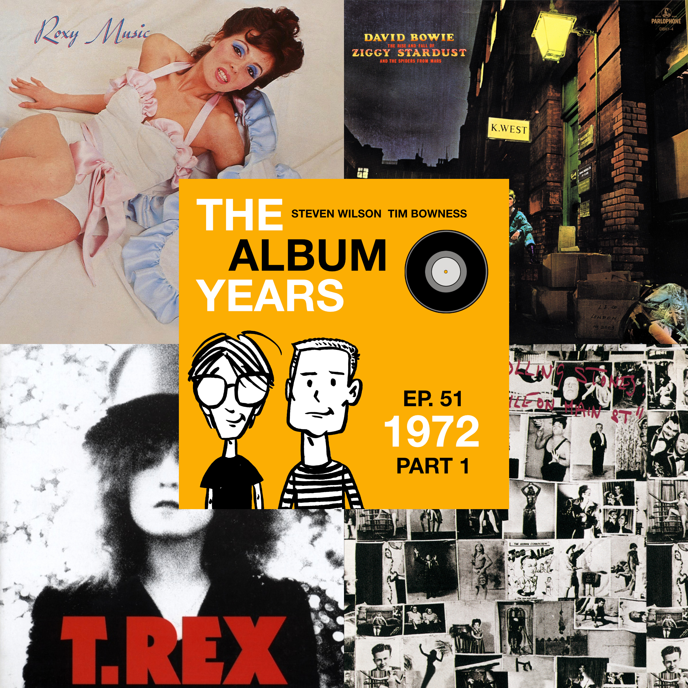 #51 1972 Glam & Mainstream: The Rolling Stones, T.Rex, Stevie Wonder, Elton John & more