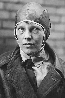 Amelia Earhart Flies To Fame