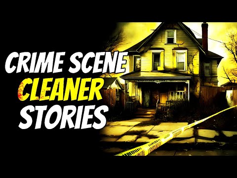 True Crime Scene Cleaner Scary Stories
