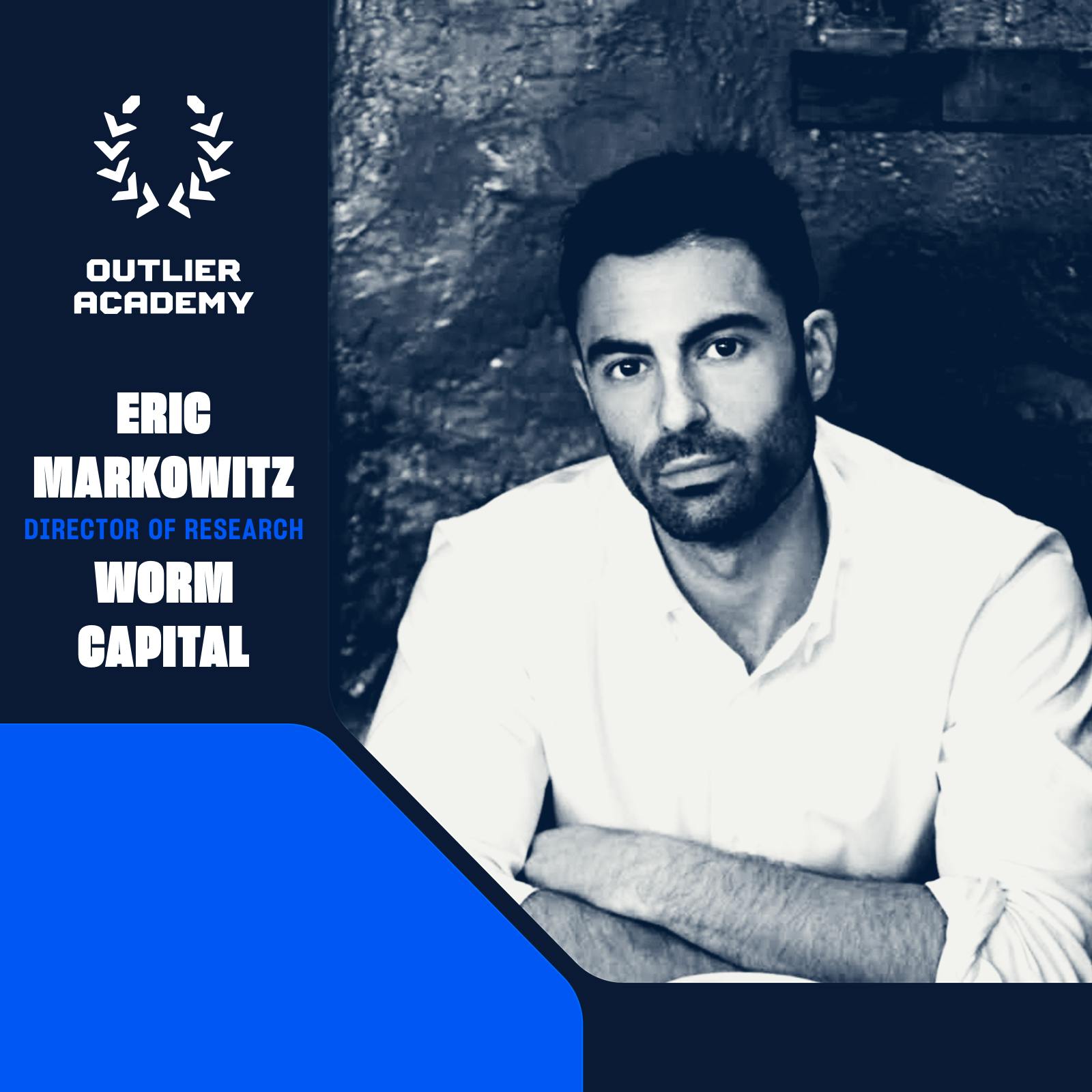 #96 Worm Capital: On Worm Theory, The Worm Algorithm, and Investing in Disruptive Technology | Eric Markowitz, Head of Research Image