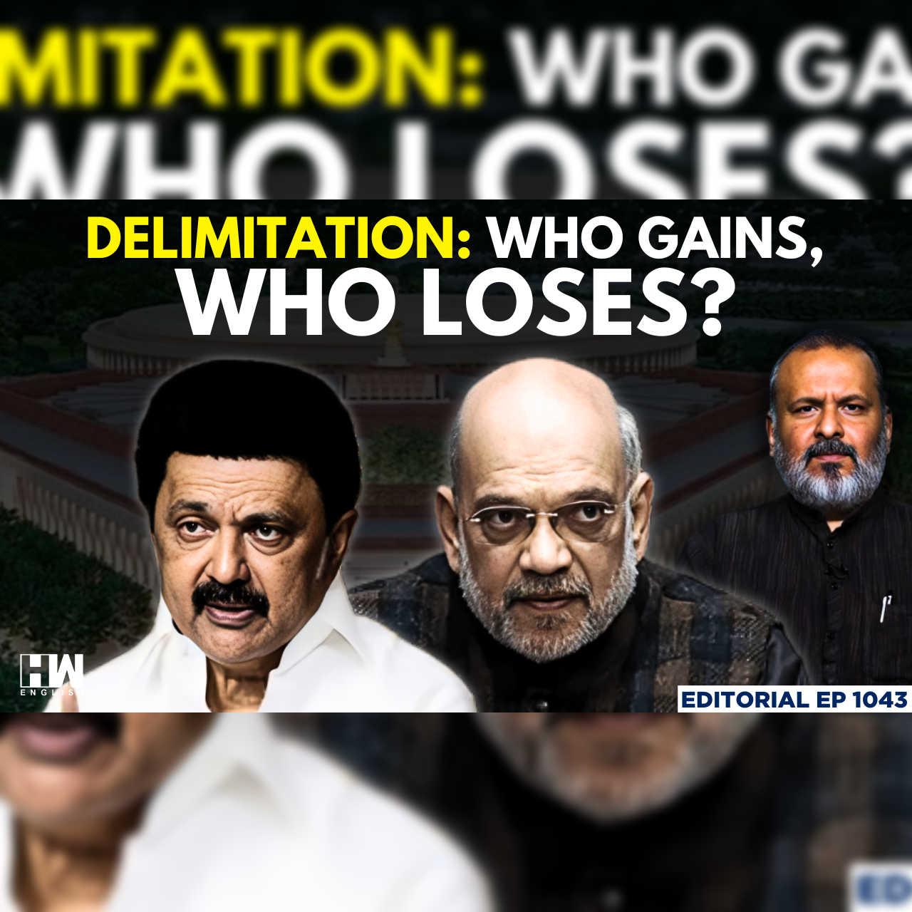 Why Is CM MK Stalin Opposing Delimitation? | Editorial with Sujit Nair | Amit Shah | South India episode artwork