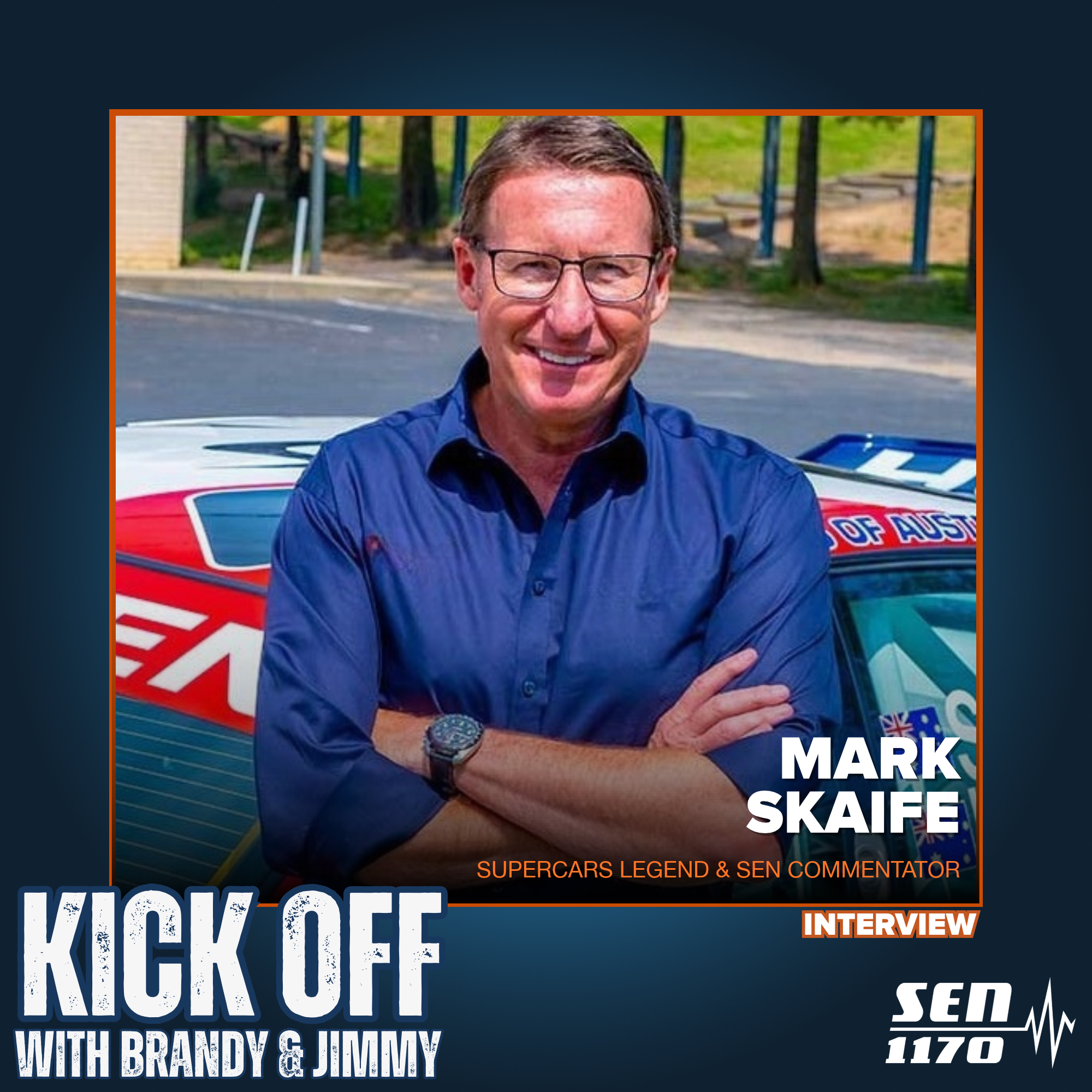Supercars legend & SEN Commentator Mark Skaife previews Bathurst 1000 (8/10/26) episode artwork