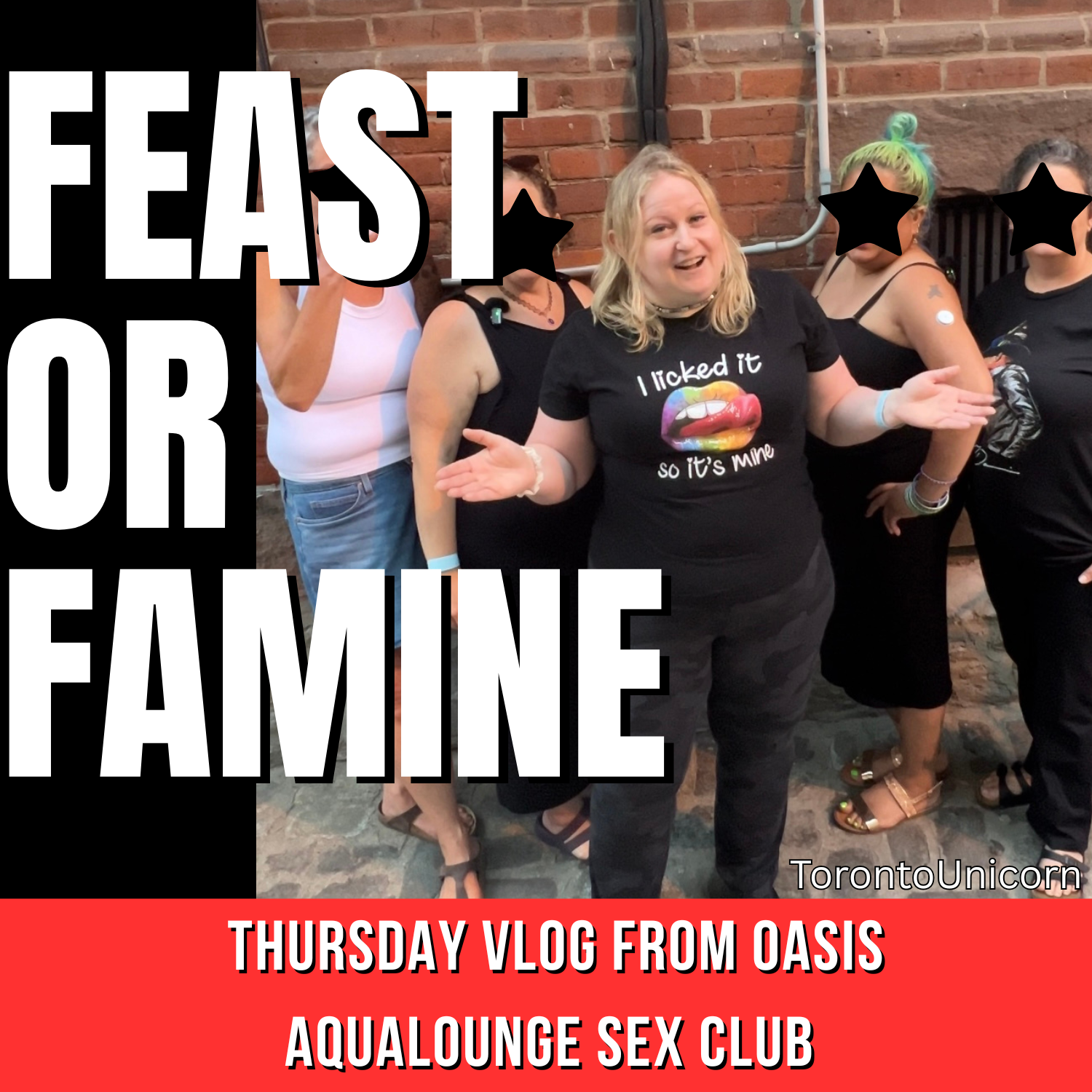 Feast or famine for my girlfriends at Oasis Aqualounge sex club on a Thursday night *vlog*