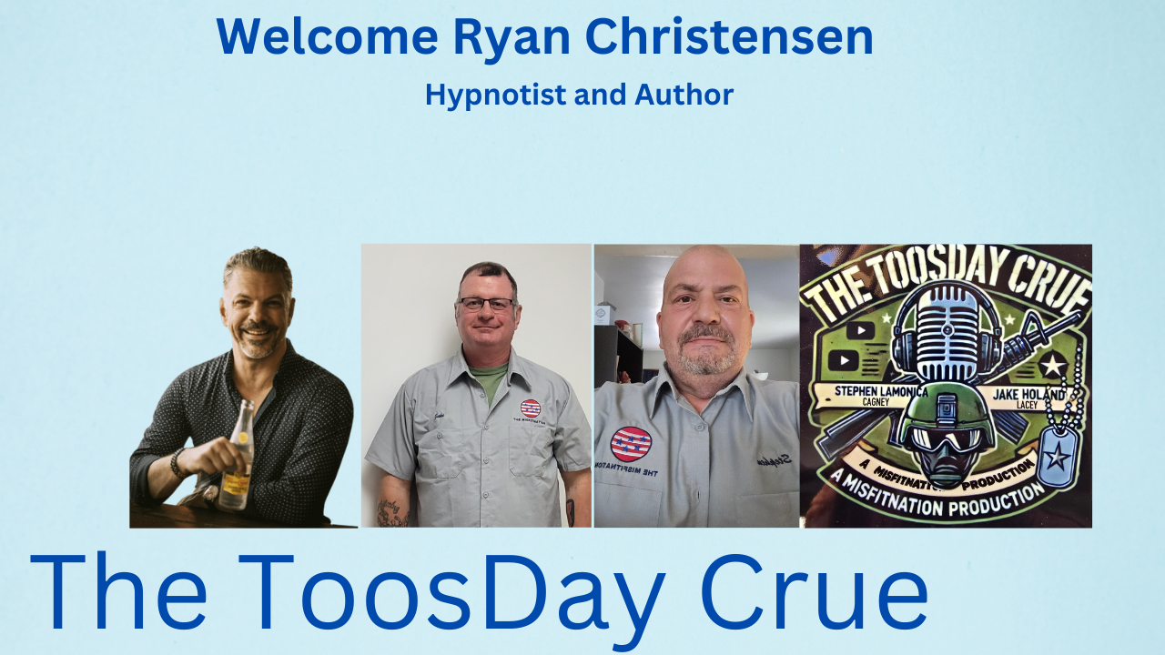 🔥 The ToosDay Crue Welcomes Hypnotist & Mental Performance Expert Ryan Christensen! 🔥
