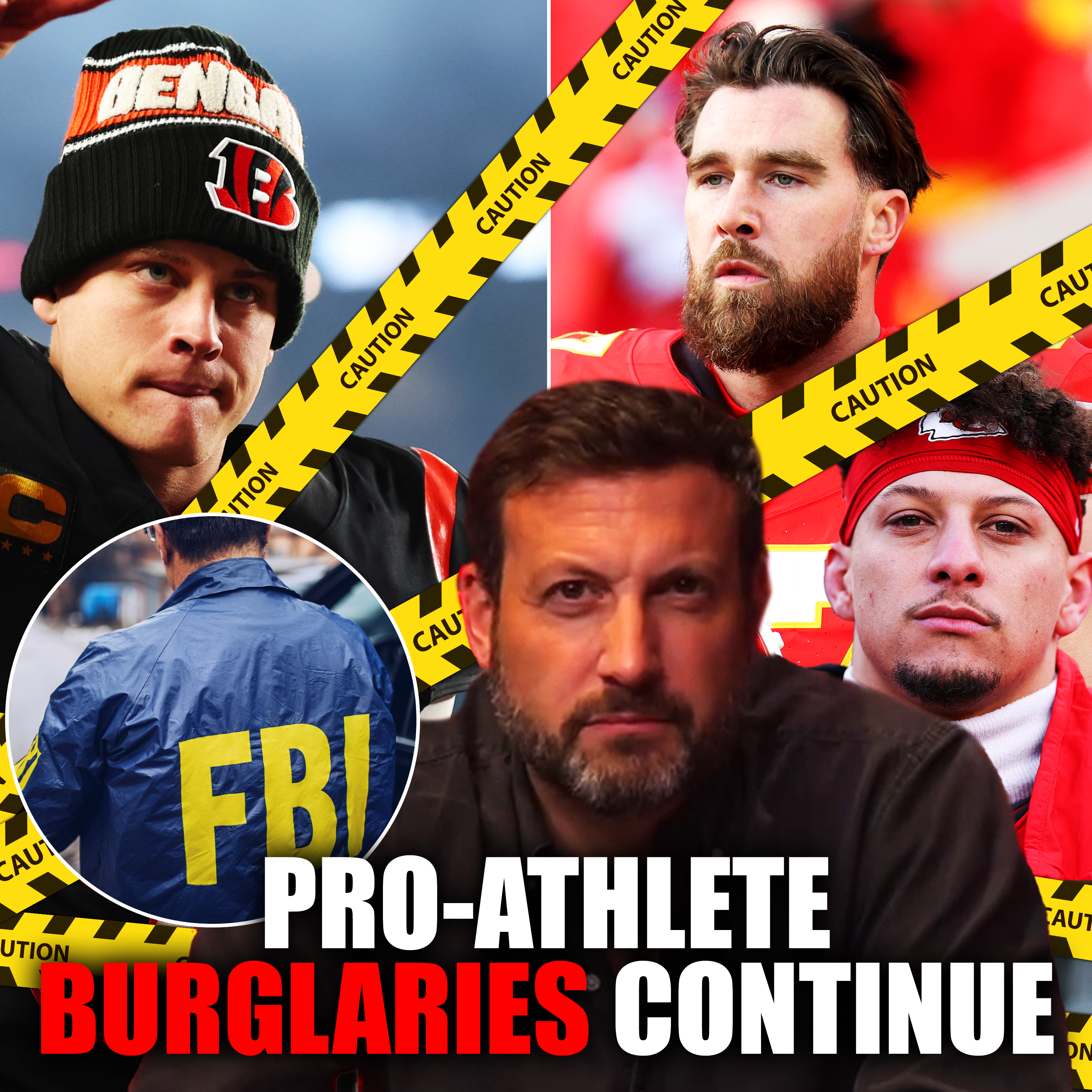 Latest on Pro-Athlete Homes Being Burglarized + Trey Wallace & Joe Theismann | episode artwork