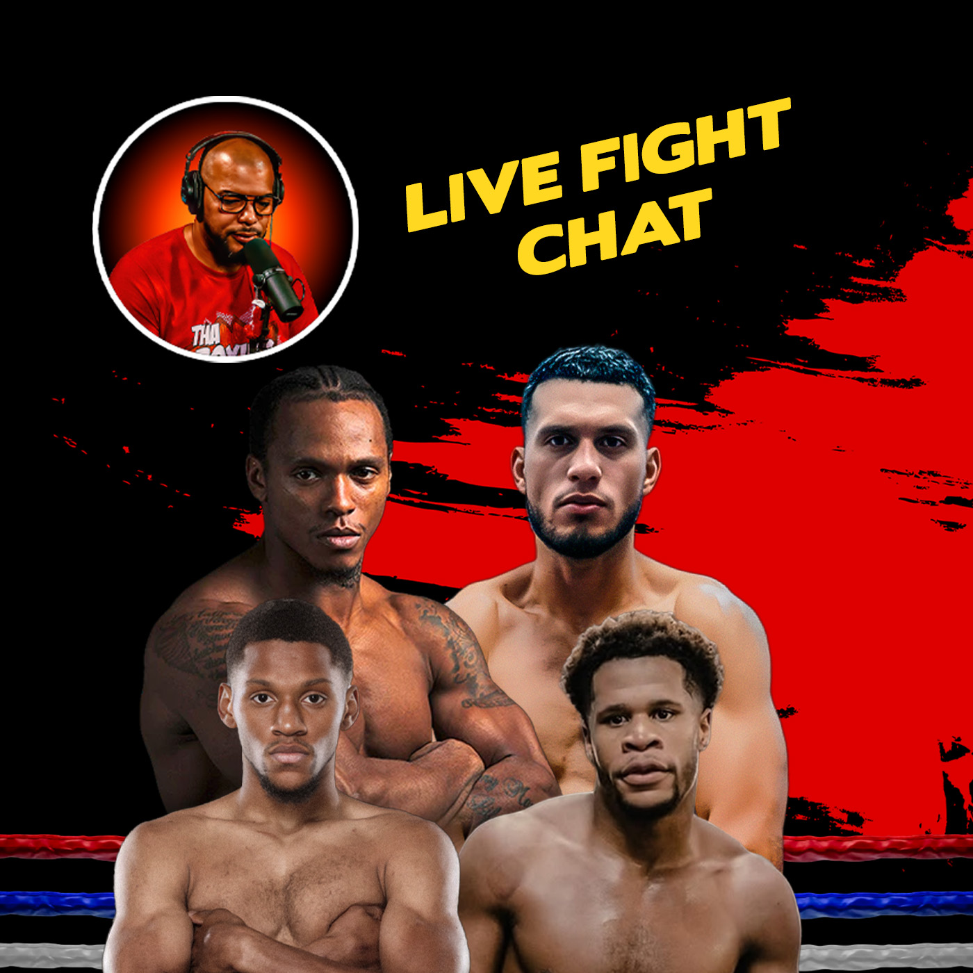 ☎️Benavidez vs. Yarde, Haney vs. Norman Jr. Live Fight Chat🔥