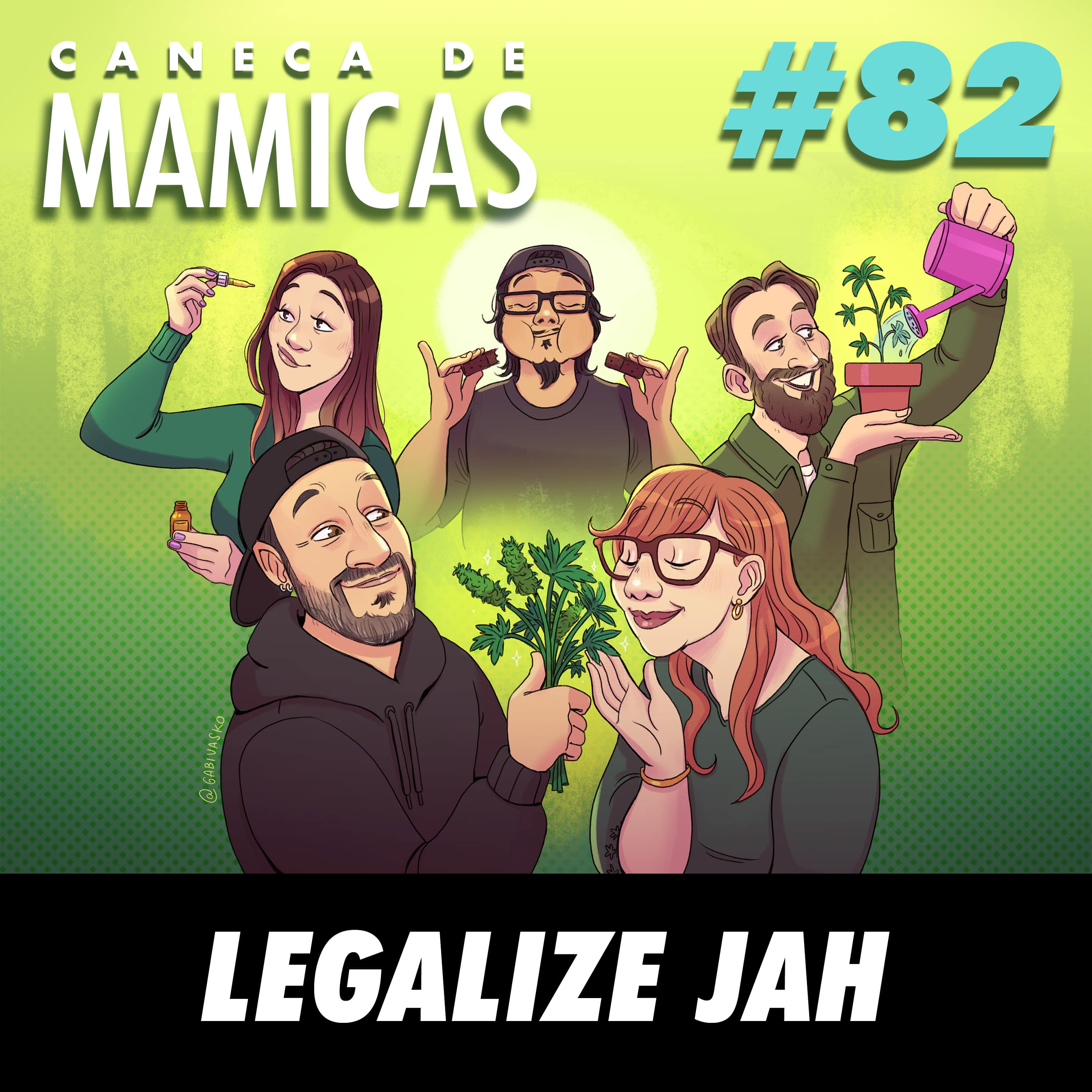 Caneca de Mamicas 82 - Legalize Jah episode artwork