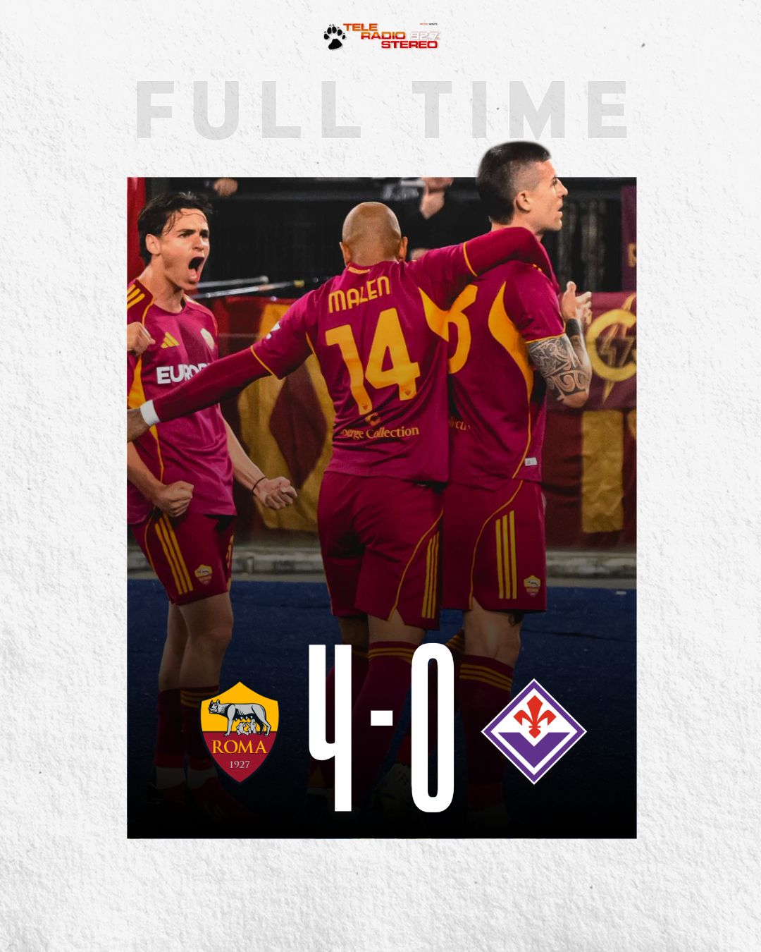 Podcast 04.05.2026 ROMA-FIORENTINA Nardo Corallo Voccia Eroli episode artwork