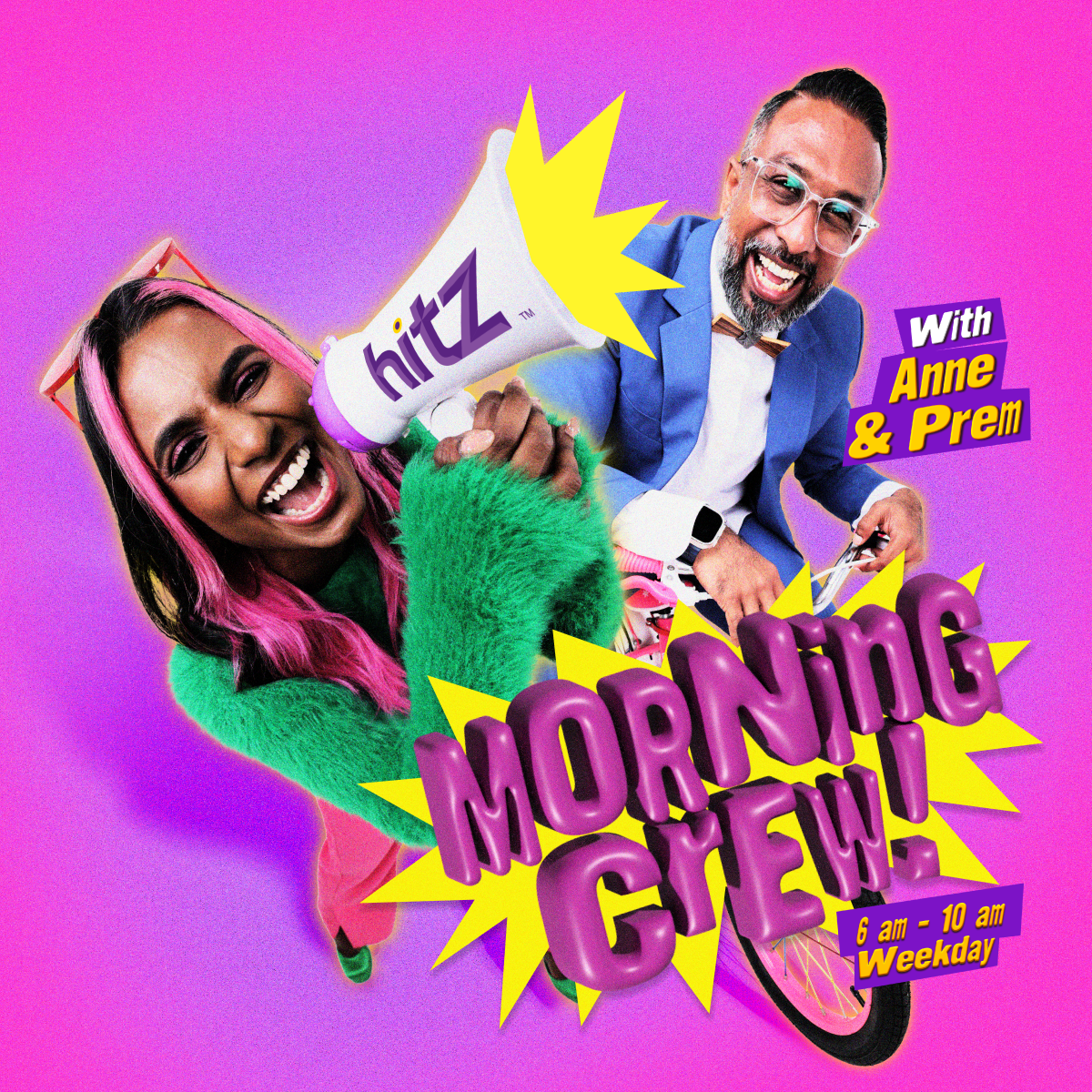 HITZ Morning Crew Rewinds! -Radio Station [ENG]