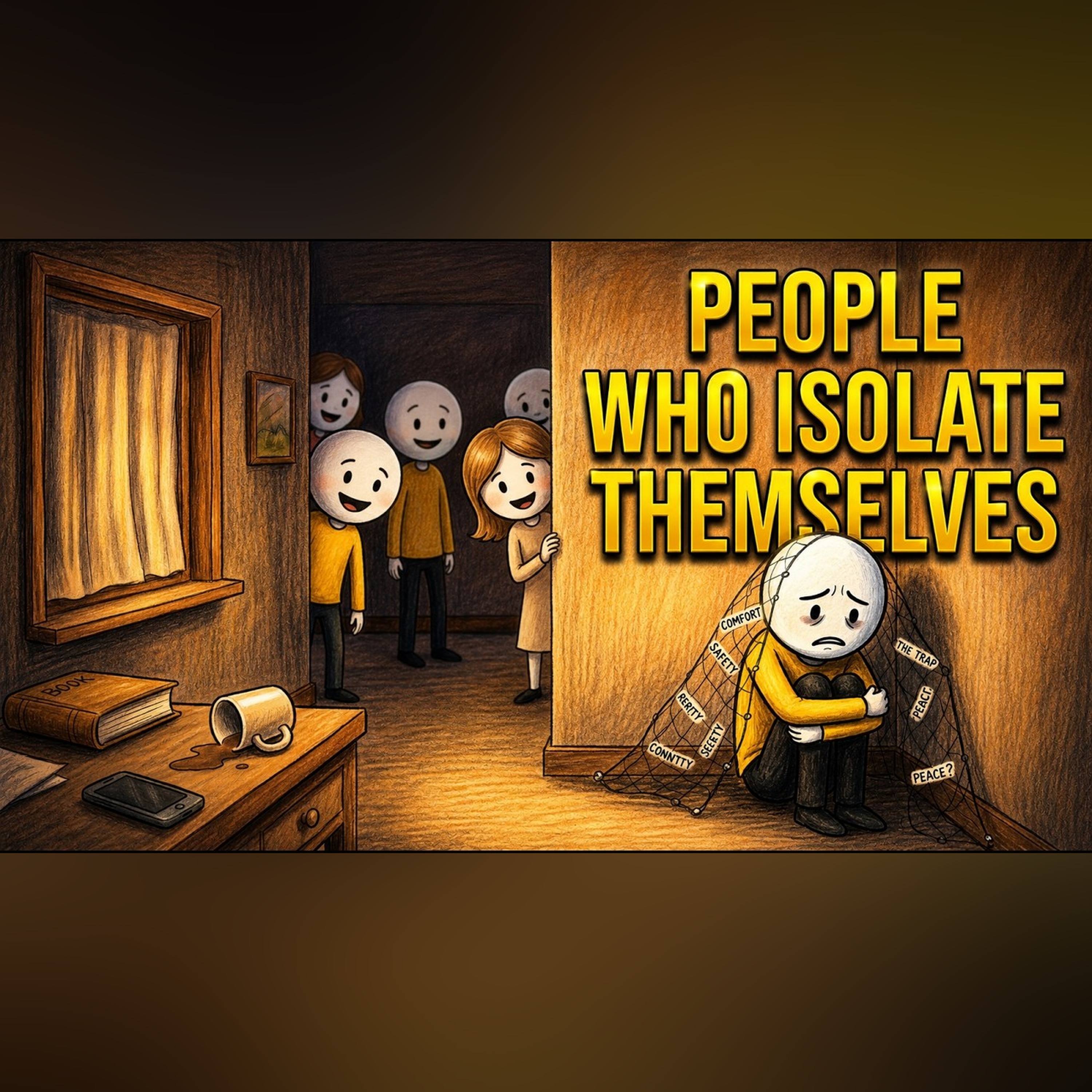 The Psychology of People Who Isolate Themselves (And The Trap of Peace)