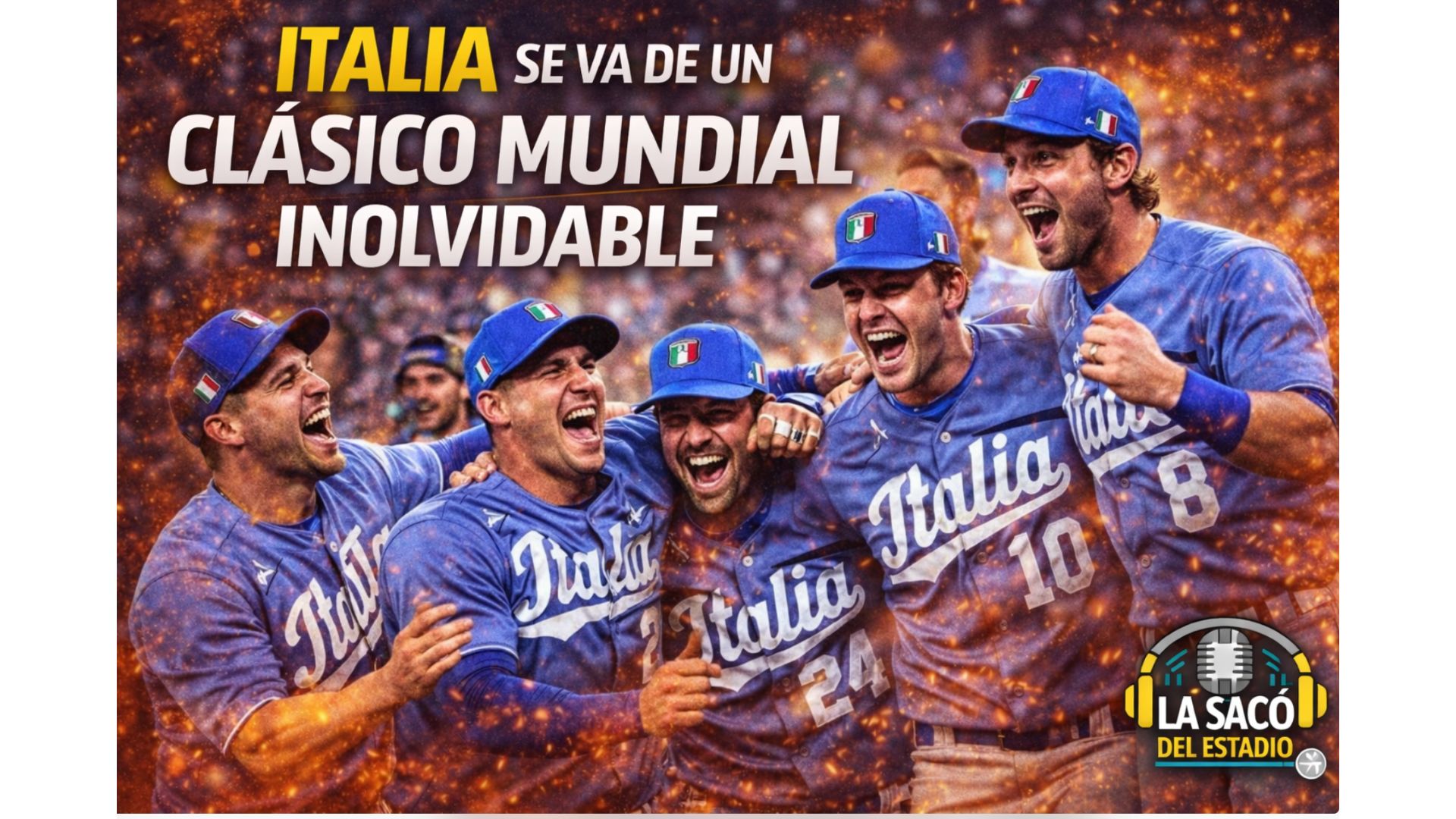 Italia 🇮🇹 se va de un WBC inolvidable⚾️ episode artwork