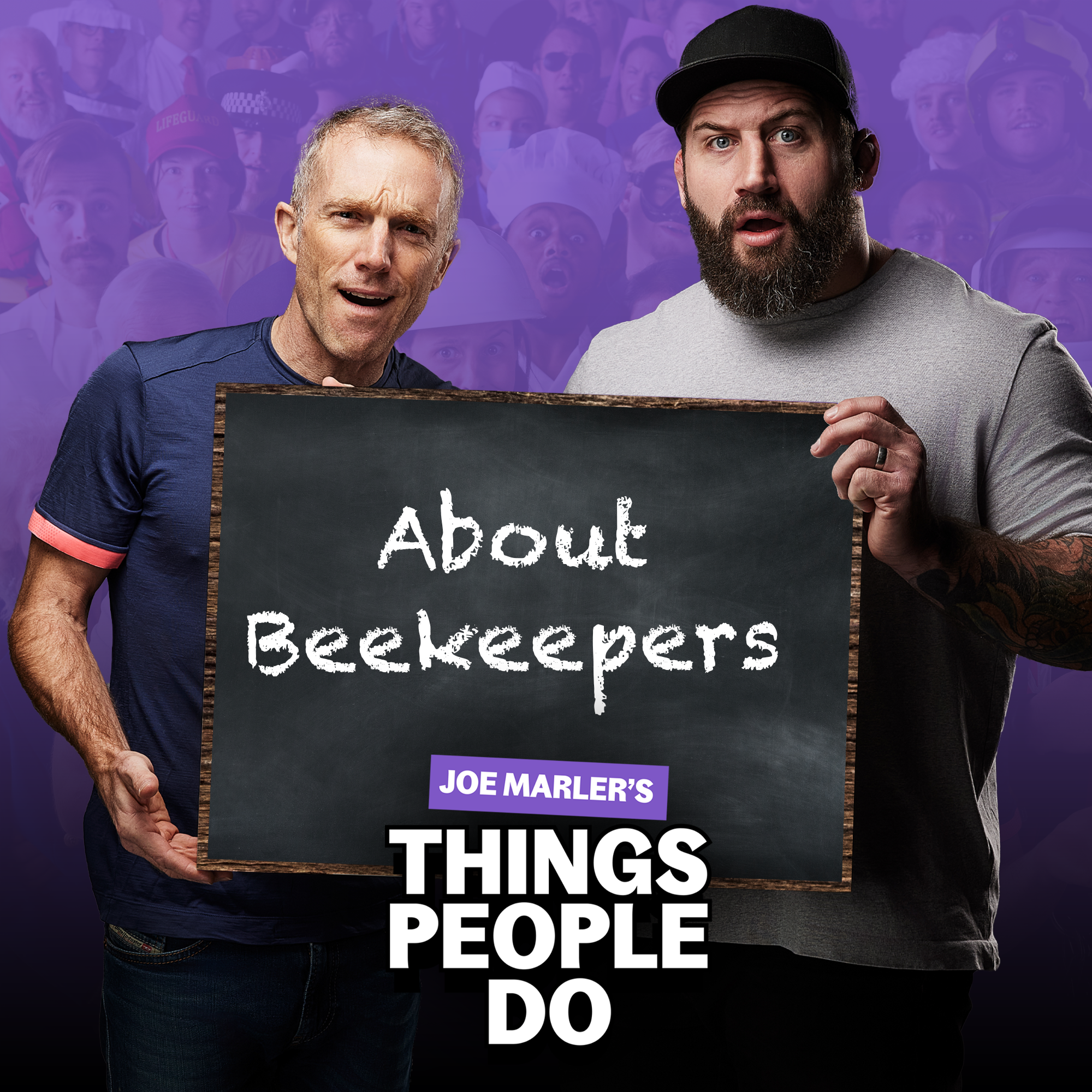 About Beekeepers: Thousands of stings, breeding Queens, and David Beckham's unrealistic hives episode artwork