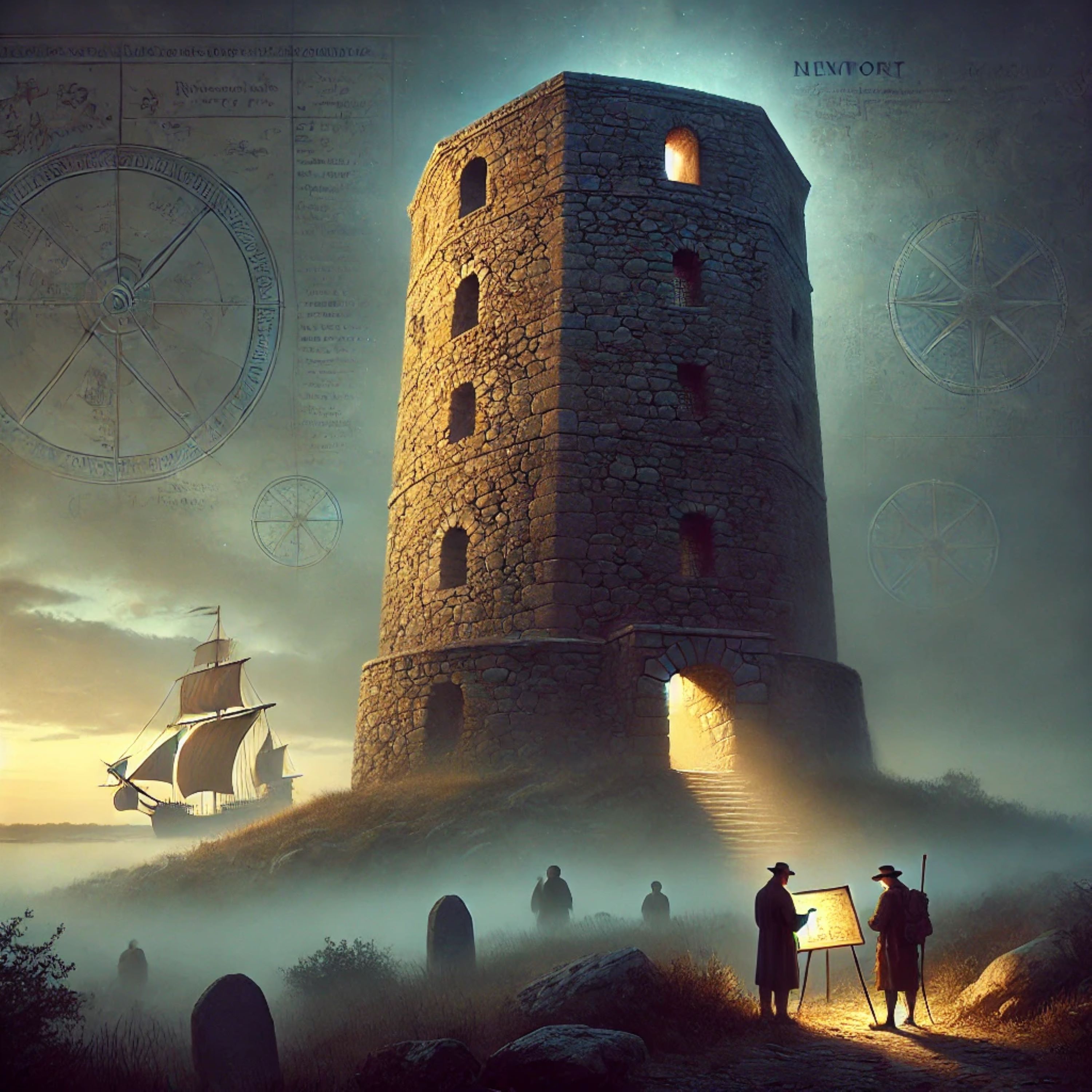 The Mystery Tower of Newport - A New England Legends Podcast