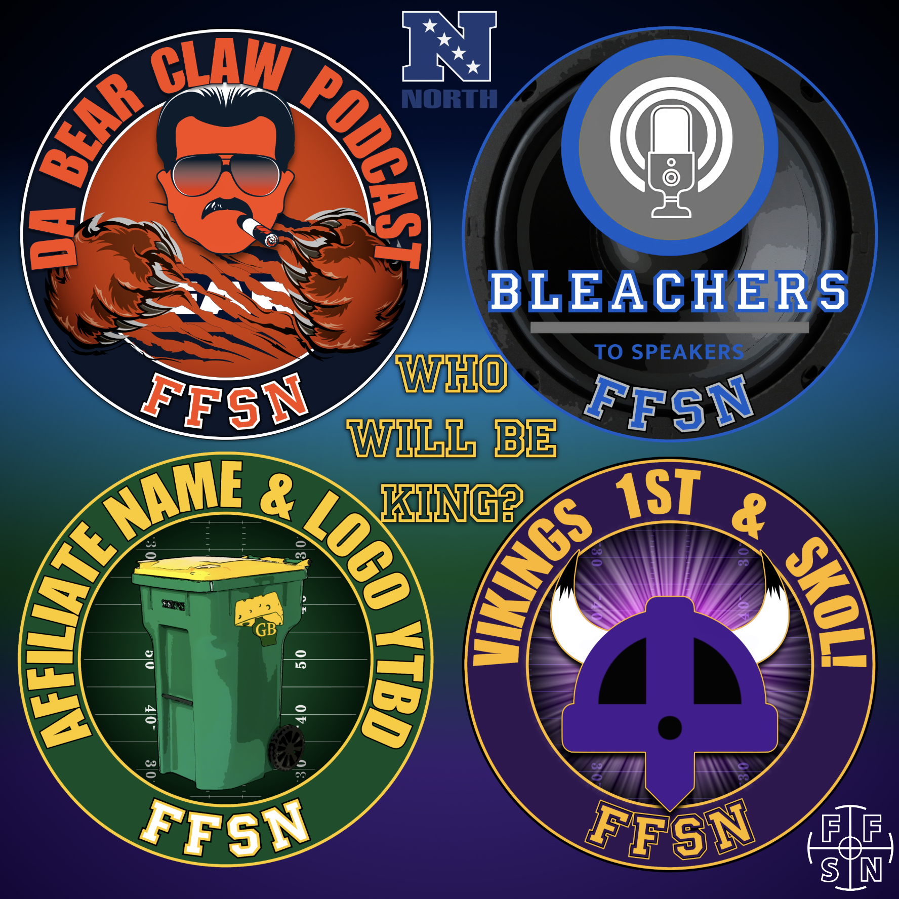 Who Will Be King👑: NFC North Season Preview episode artwork